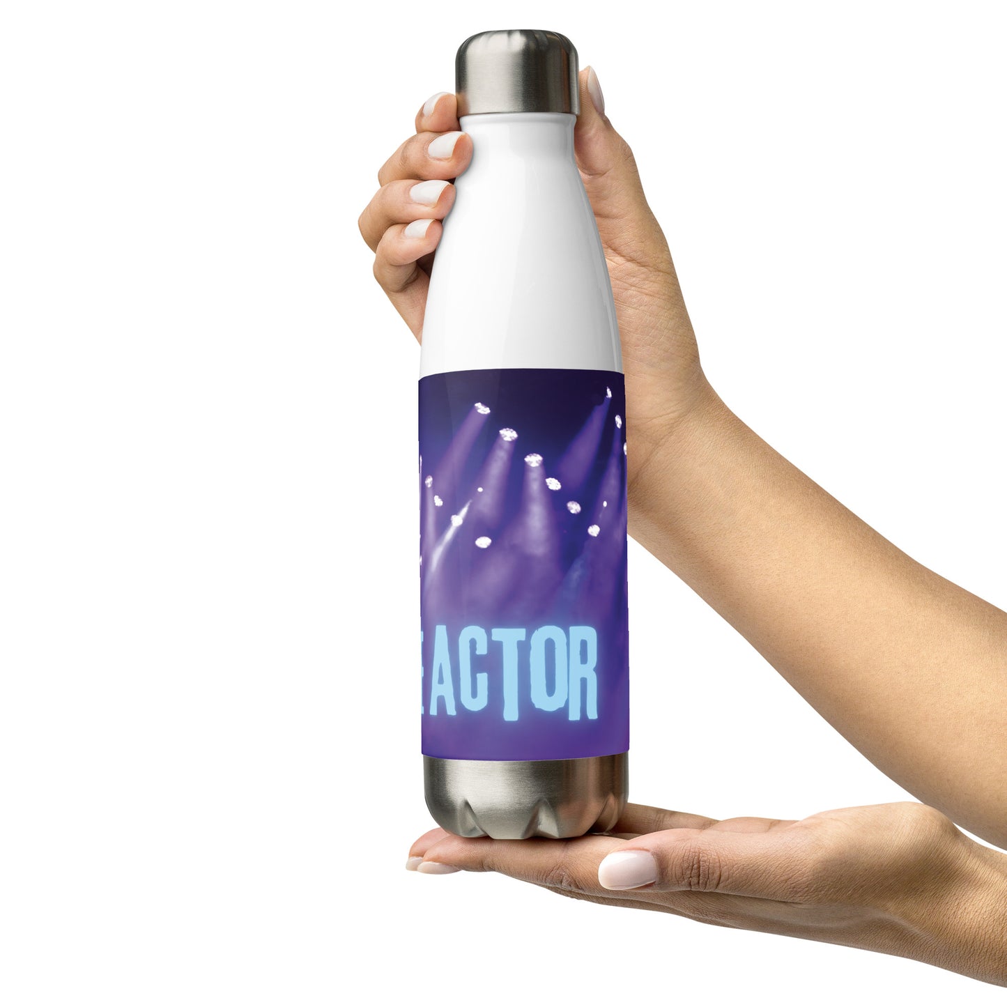 #Voice Actor: Reusable Stainless Steel Water Bottle