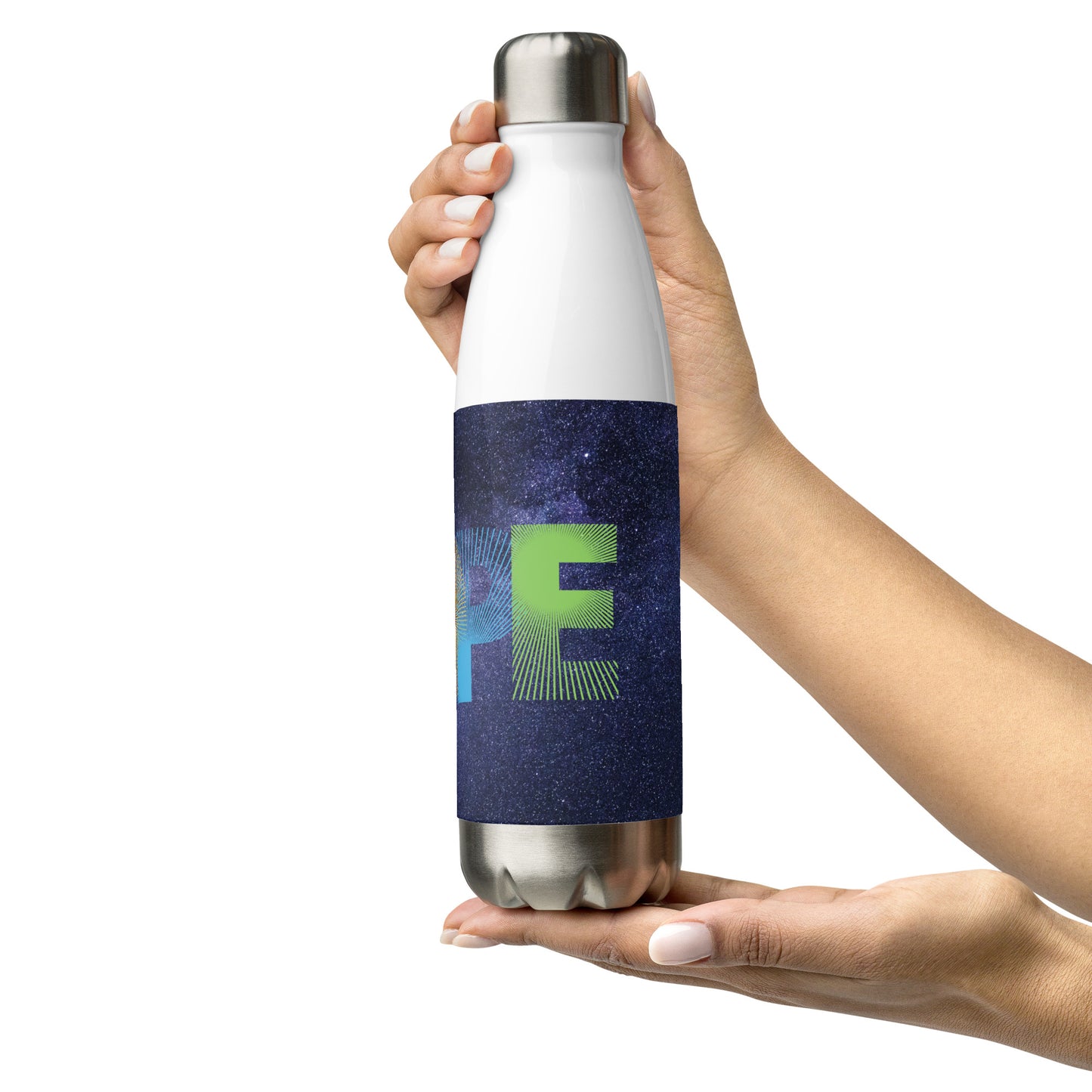 Motivational Affirmation: HOPE: Reusable Stainless Steel Water Bottle