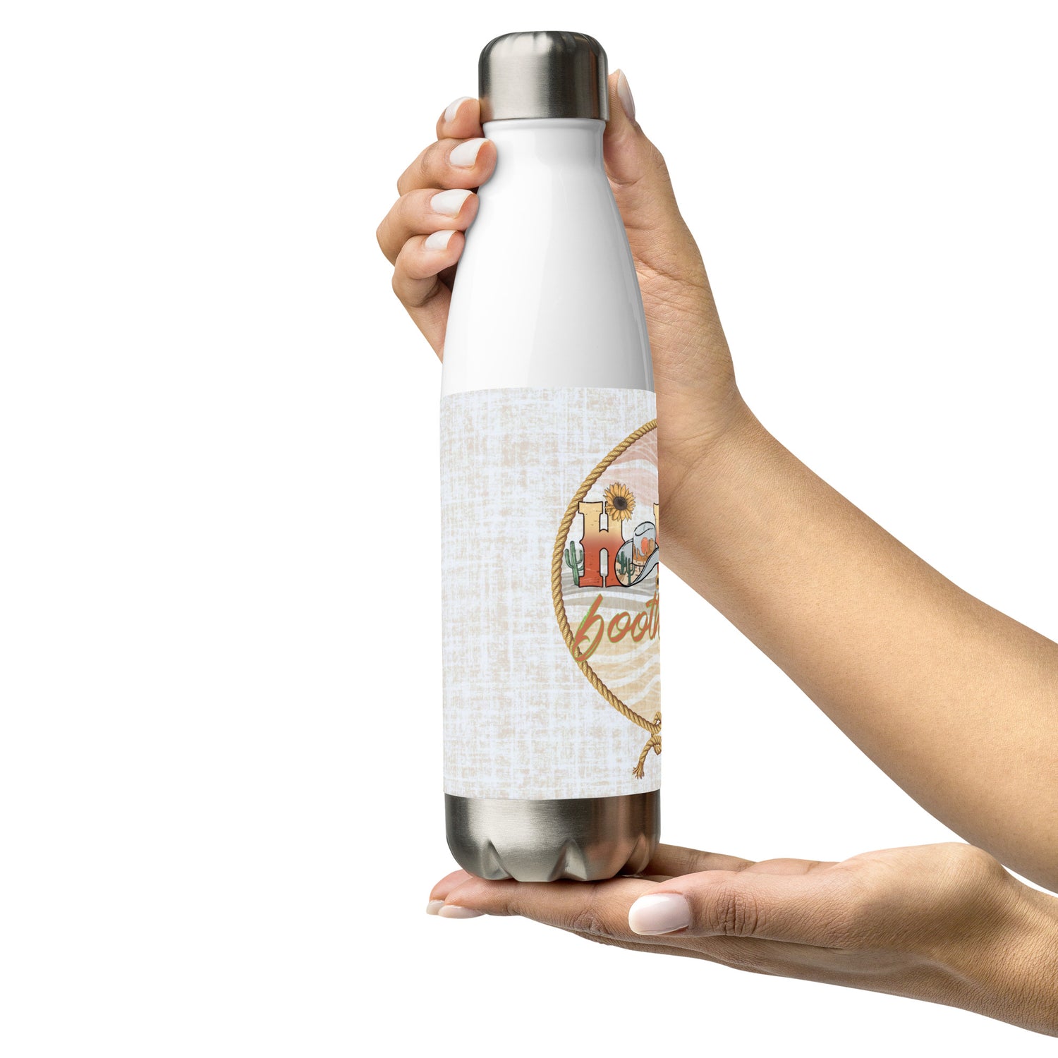 Howdy Booth Wear: South Western Style: Reusable Stainless Steel Water Bottle