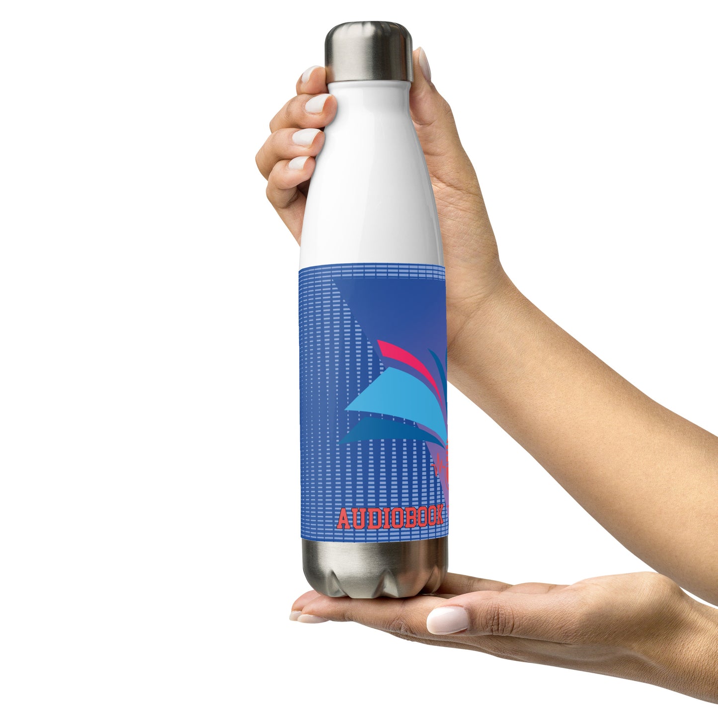 Audiobook Narrator: Reusable Stainless Steel Water Bottle