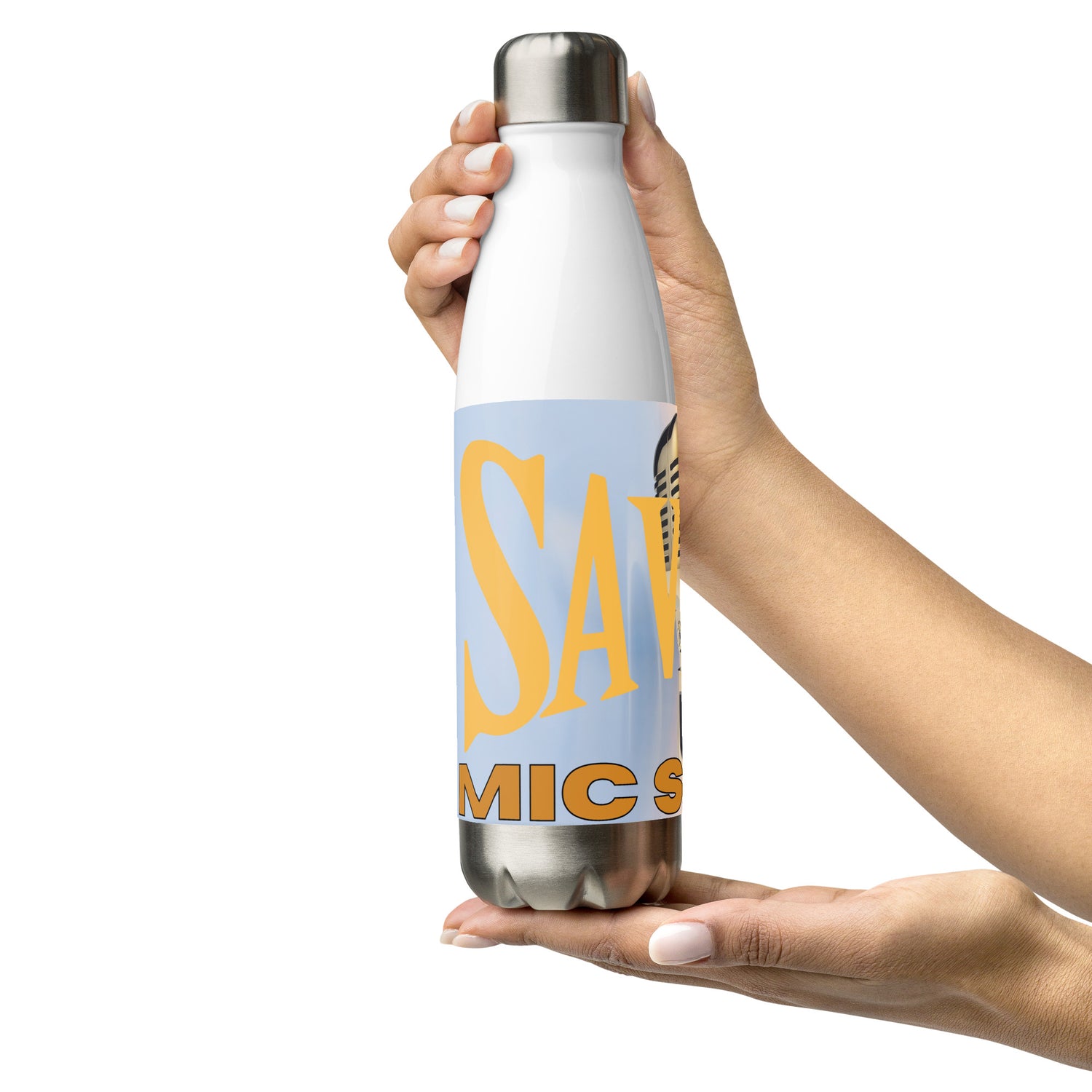 Savage Mic Skills: Reusable Stainless Steel Water Bottle