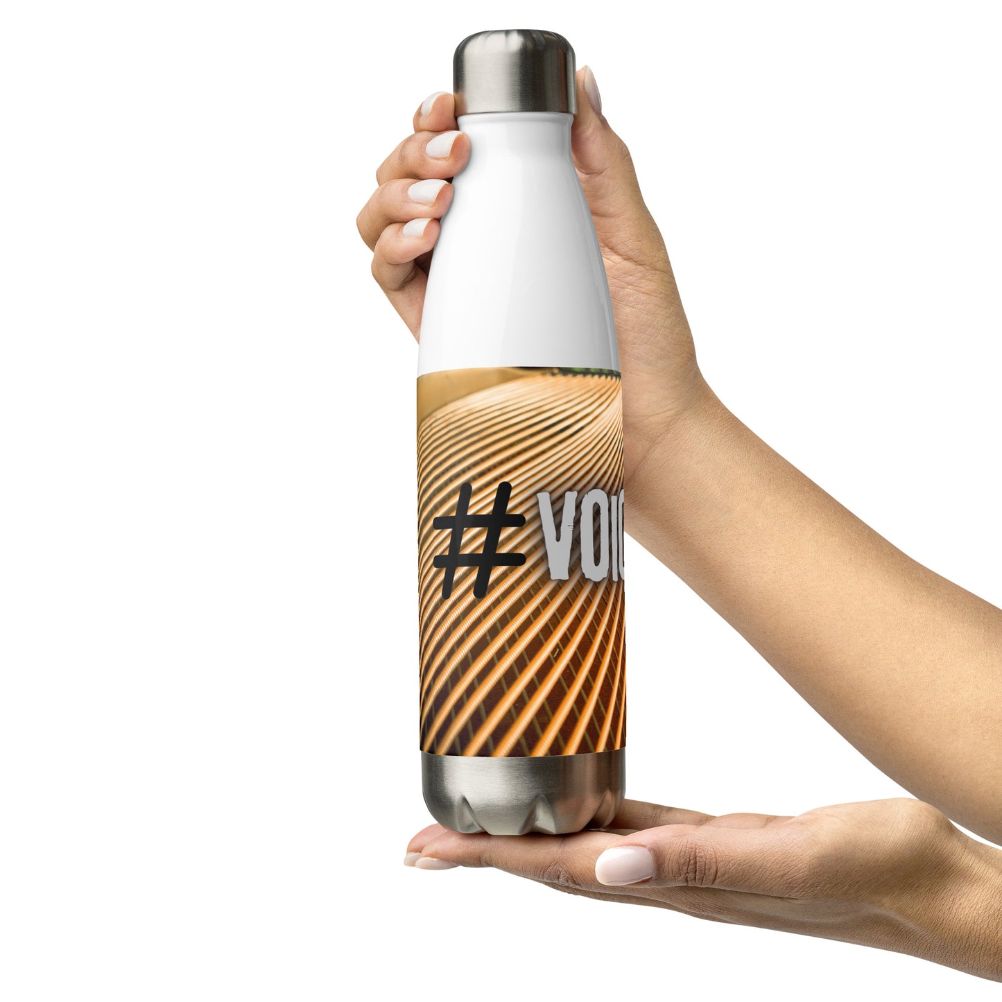 #Voice-Over: Reusable Stainless Steel Water Bottle