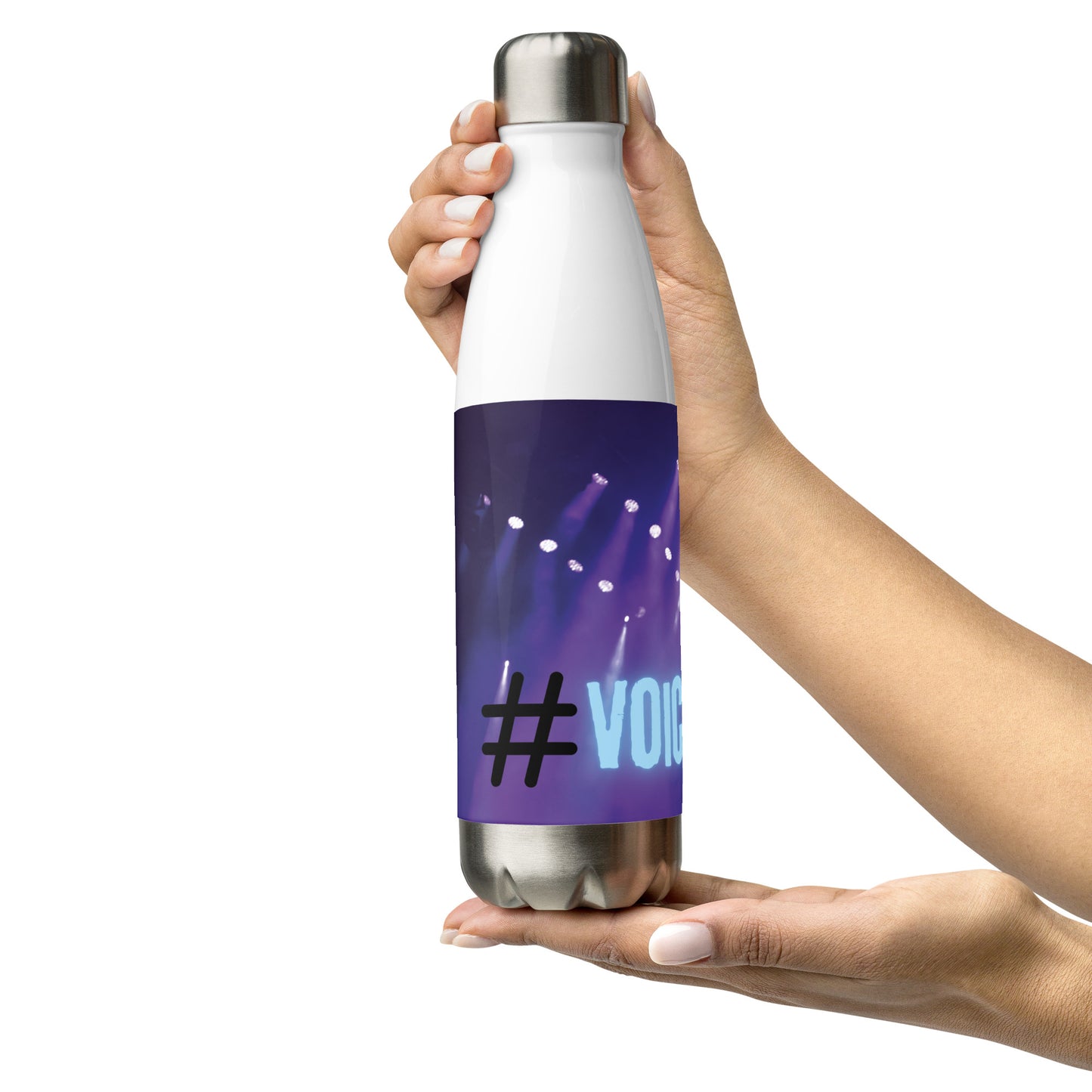 #Voice Actor: Reusable Stainless Steel Water Bottle