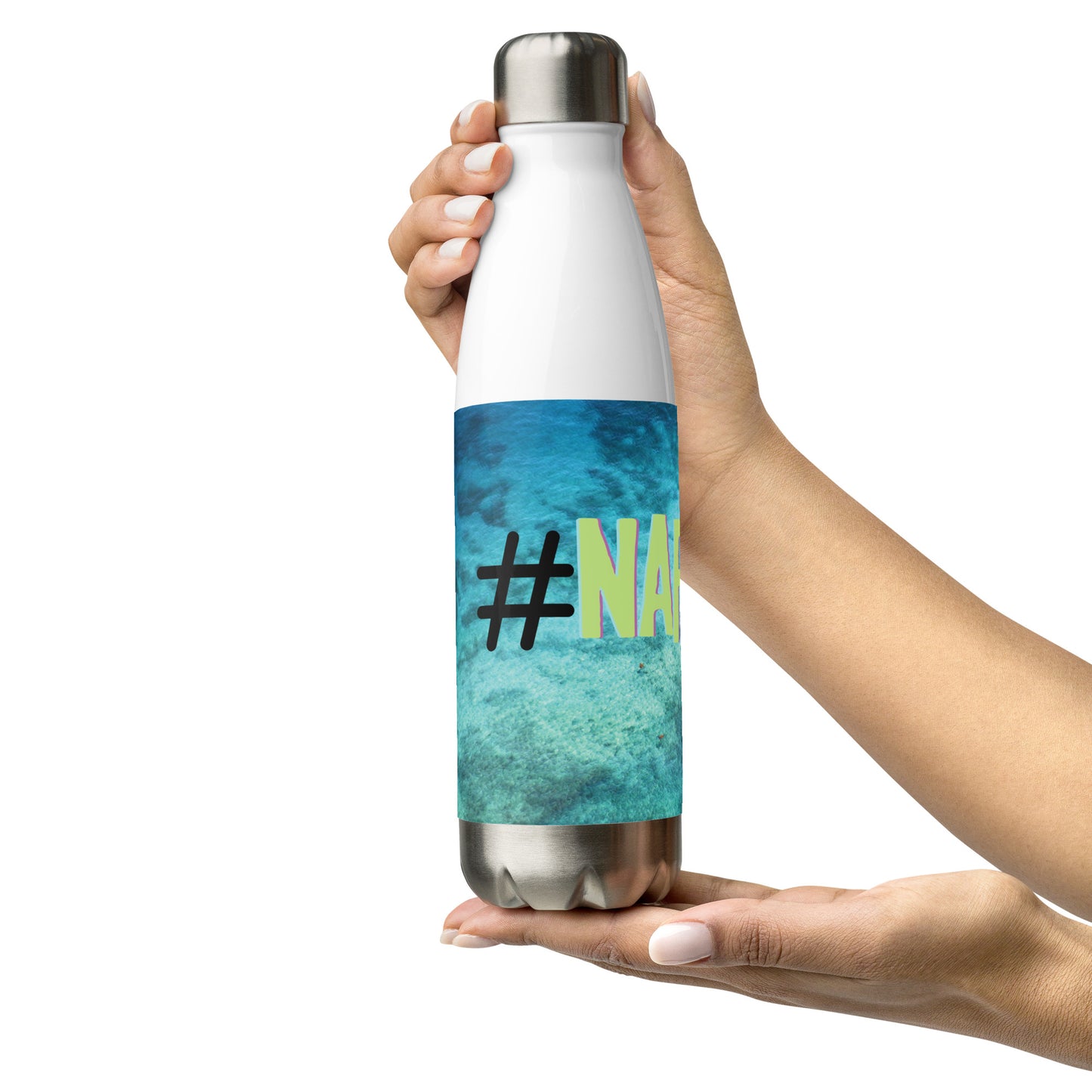 #Narrator: Reusable Stainless Steel Water Bottle