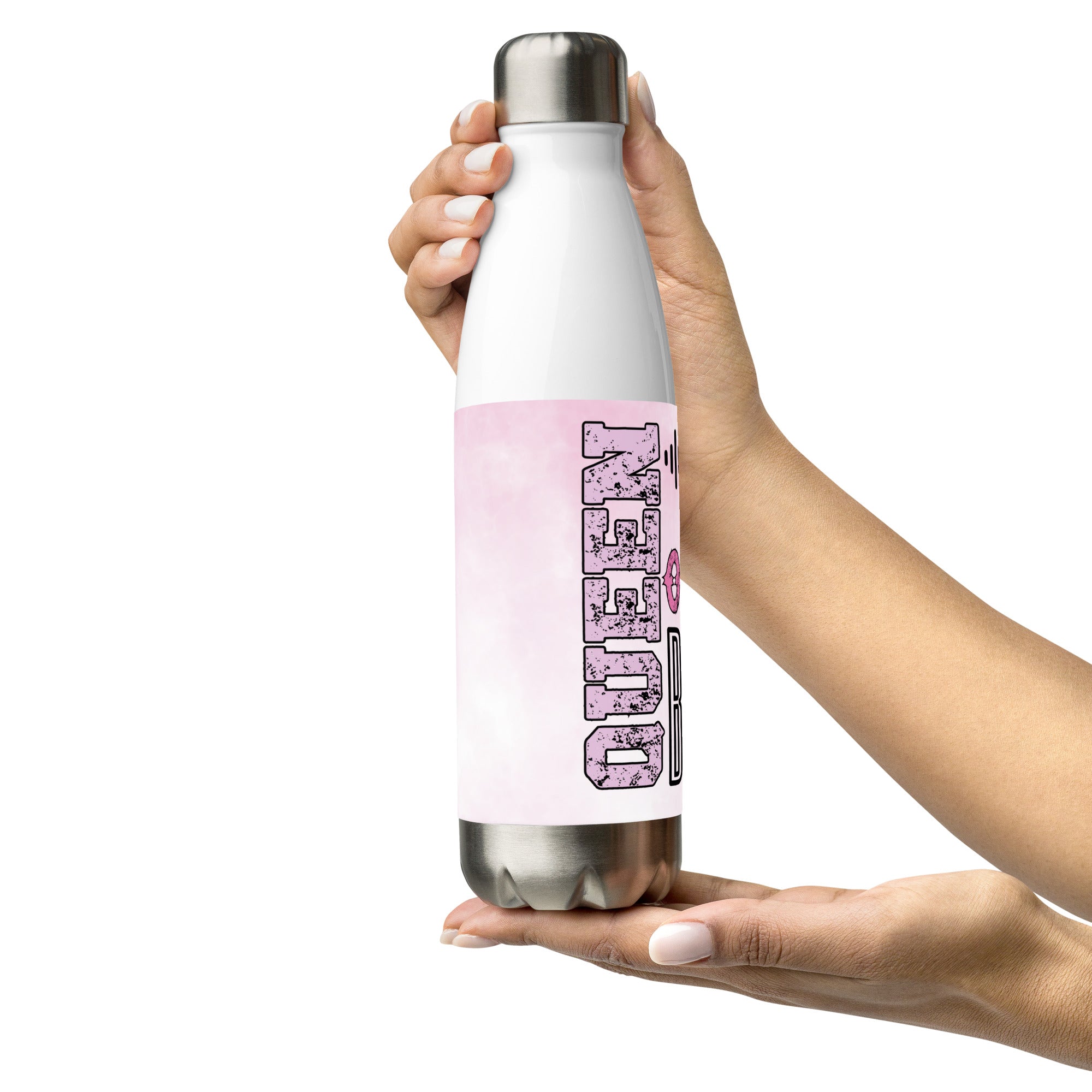 Queen of the Booth: Reusable Stainless Steel Water Bottle