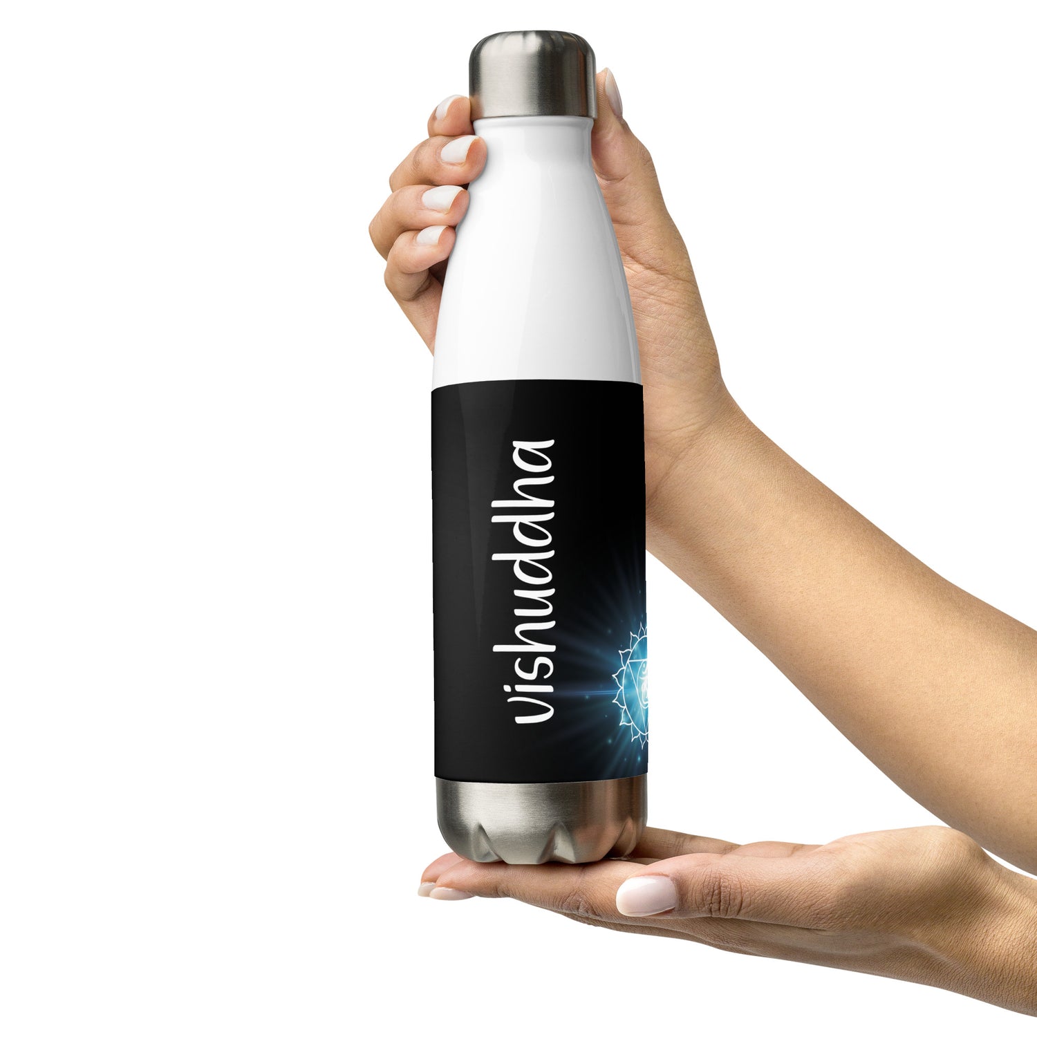 5th Throat Chakra: VOICE: Reusable Stainless Steel Water Bottle