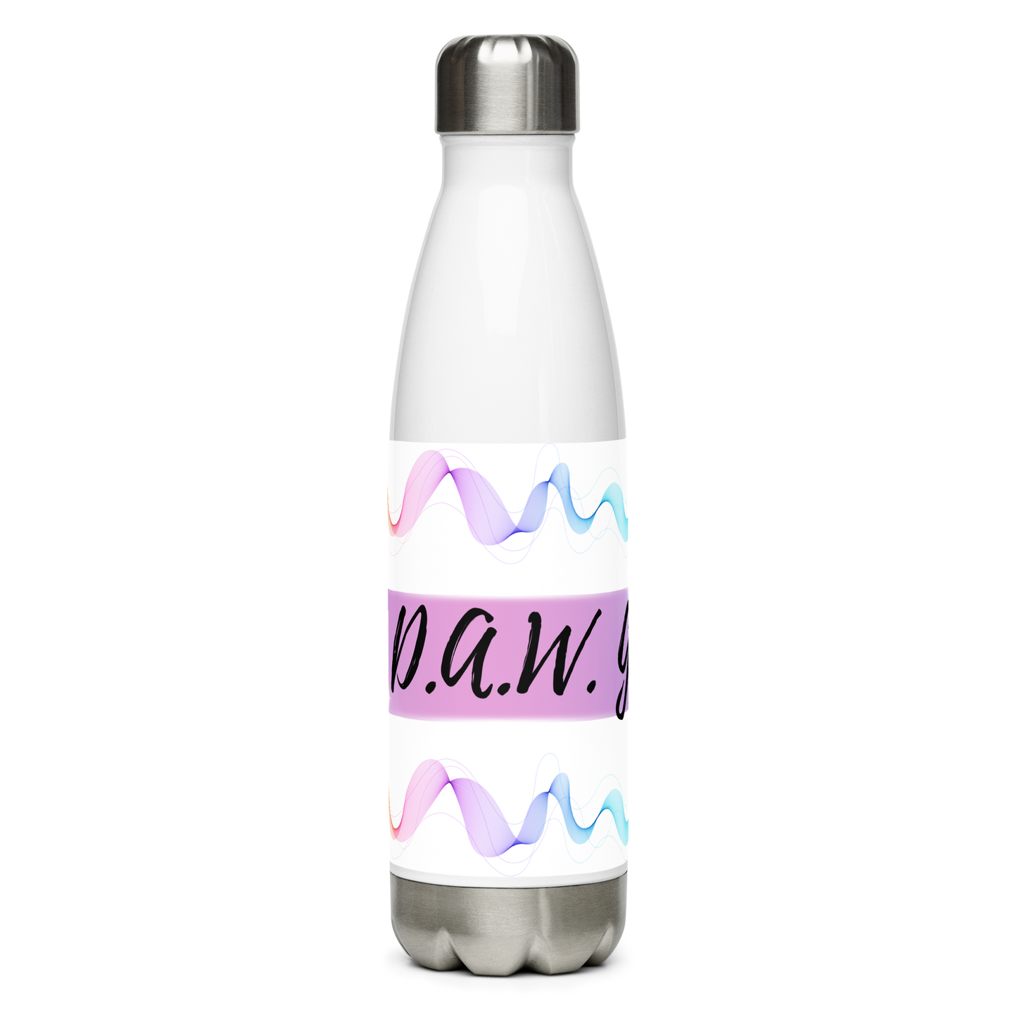 D.A.W. GURU! Stainless Steel Water Bottle