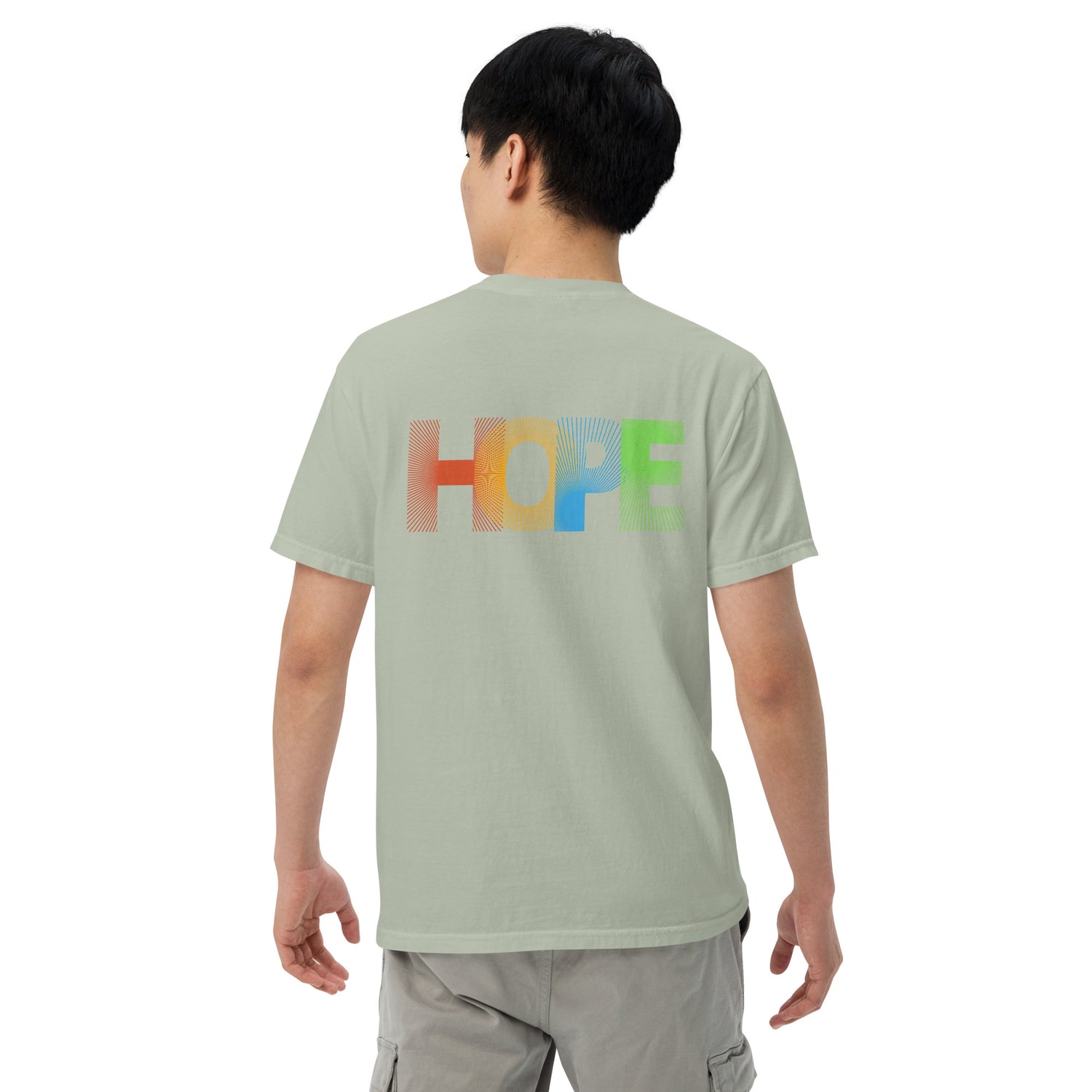 Motivational Affirmations HOPE: Unisex Comfort Wear/Colors Heavyweight T-Shirt