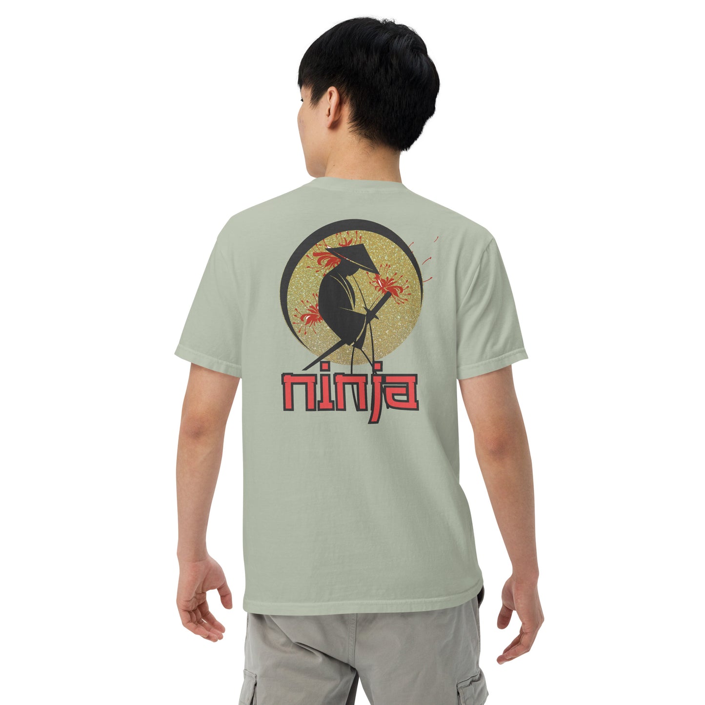 SOTVO Booth Wear: Ninja Warrior: Unisex Comfort Wear/Colors Heavyweight T-Shirt