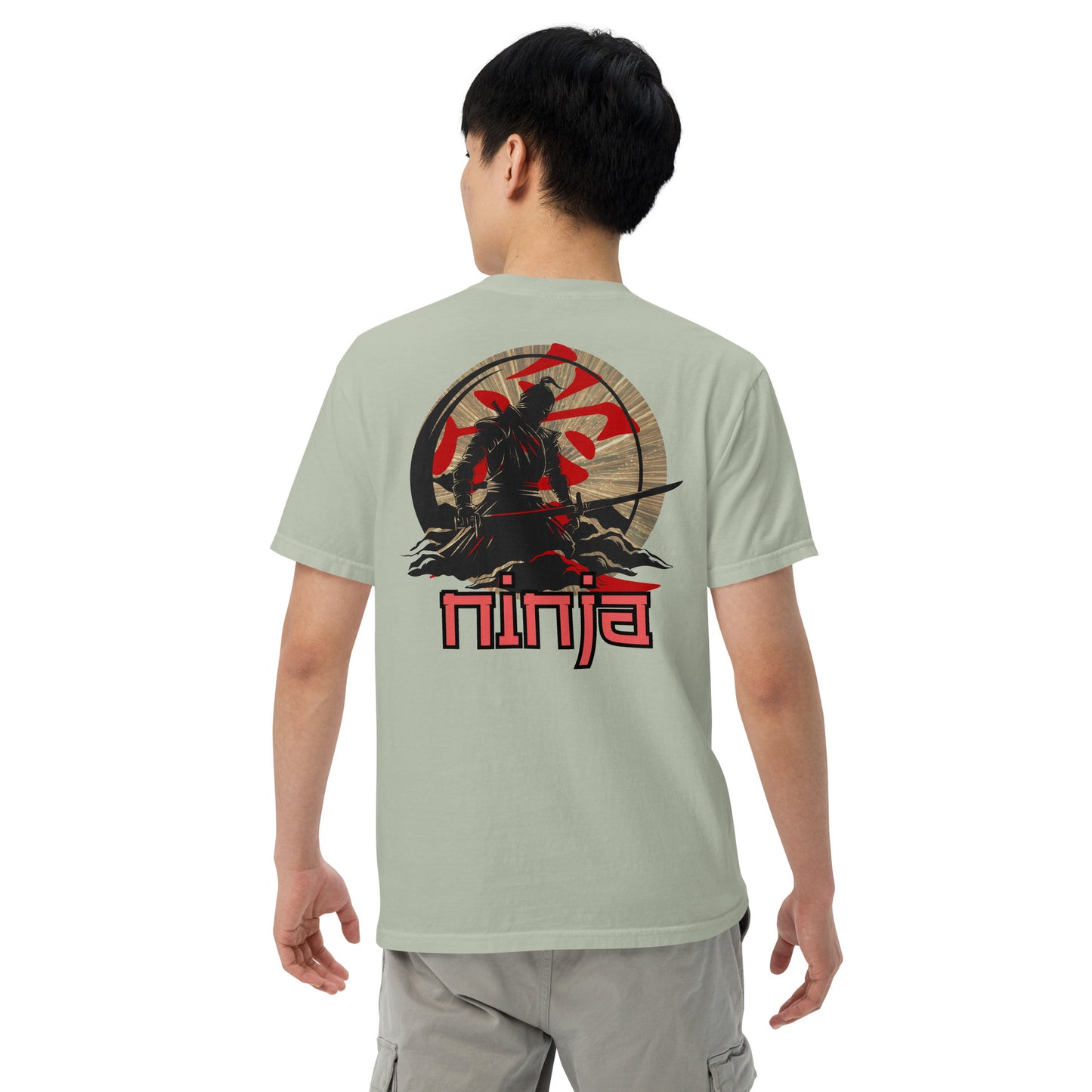 SOTVO Booth Wear: Ninja Warrior: Unisex Comfort Wear/Colors Heavyweight T-Shirt