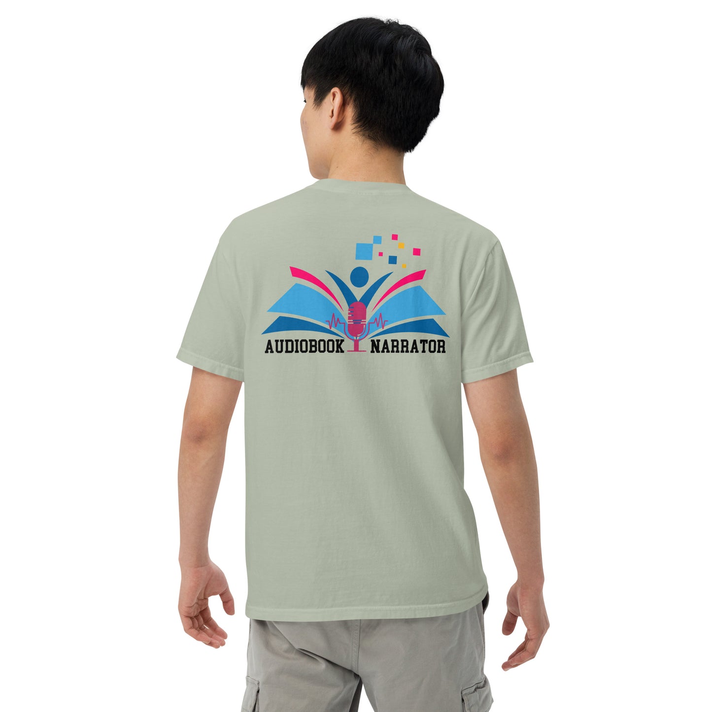 SOTVO Booth Wear: Audiobook Narrator: Unisex Comfort Wear/Colors Heavyweight T-Shirt