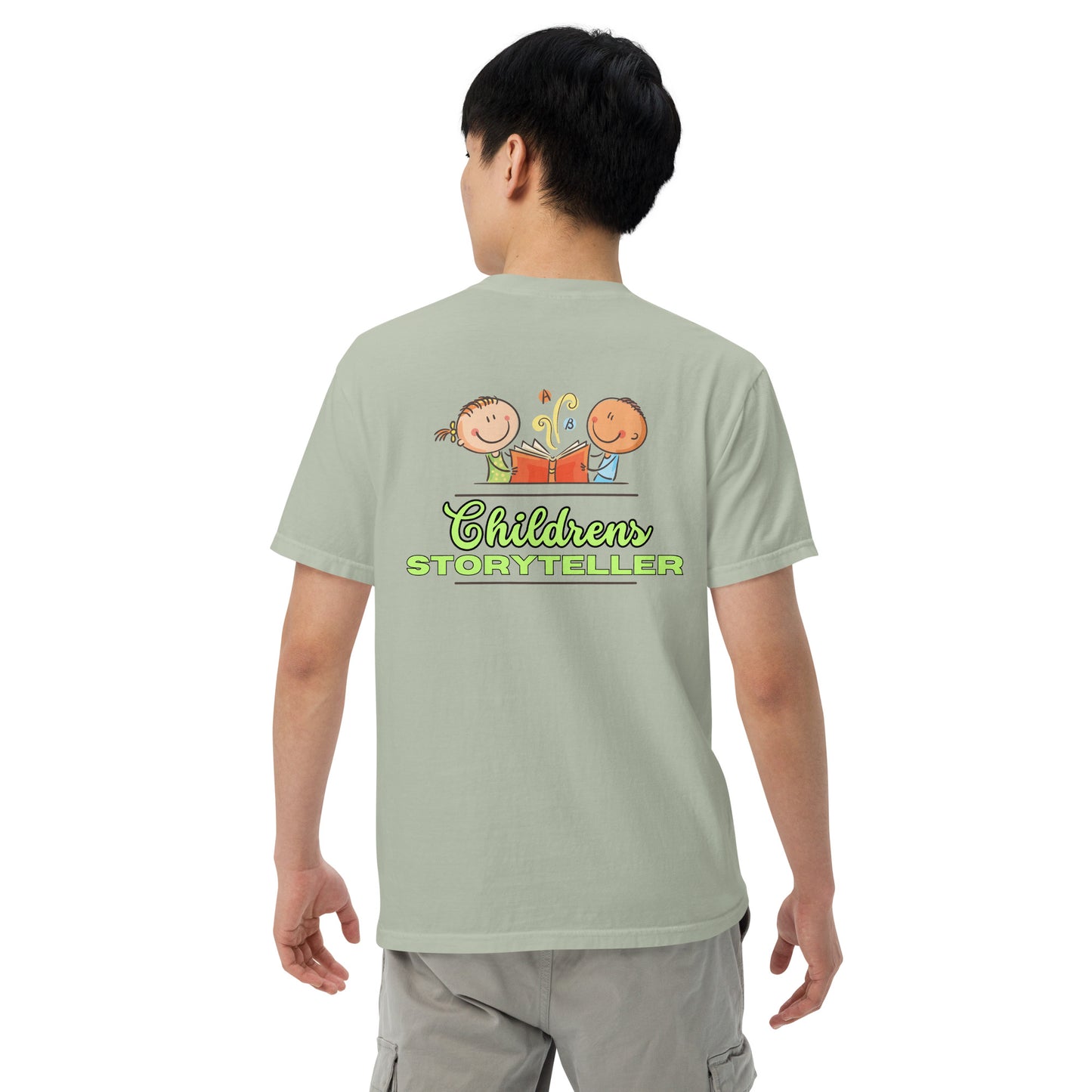 SOTVO Booth Wear: Children's Audiobook Narrator Storyteller: Unisex Comfort Wear/Colors Heavyweight T-Shirt