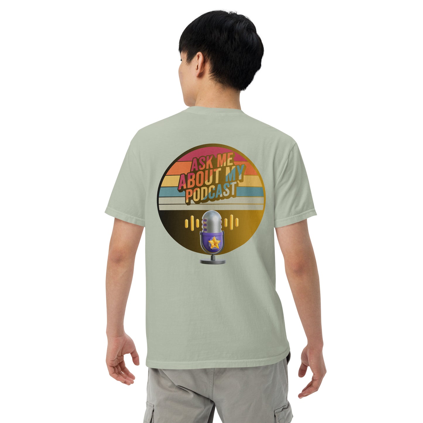 Podcast Show: Unisex Comfort Wear/Colors Heavyweight T-Shirt