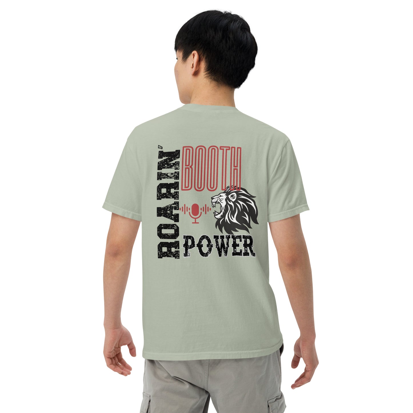 SOTVO Booth Wear: ROARIN' Booth Power: Unisex Comfort Wear/Colors Heavyweight T-Shirt