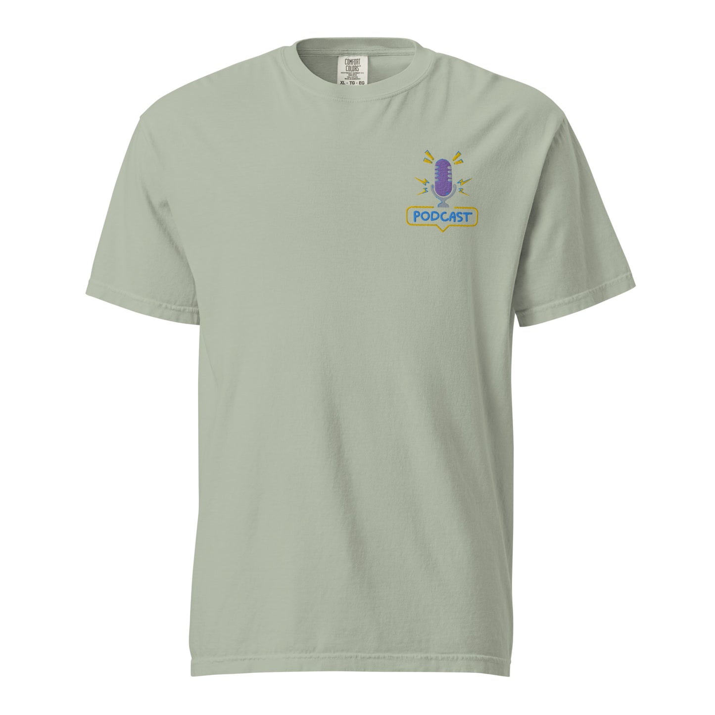 Grandma Is My Name Podcasting Is My Game: Unisex Comfort Wear/Colors Heavyweight T-Shirt
