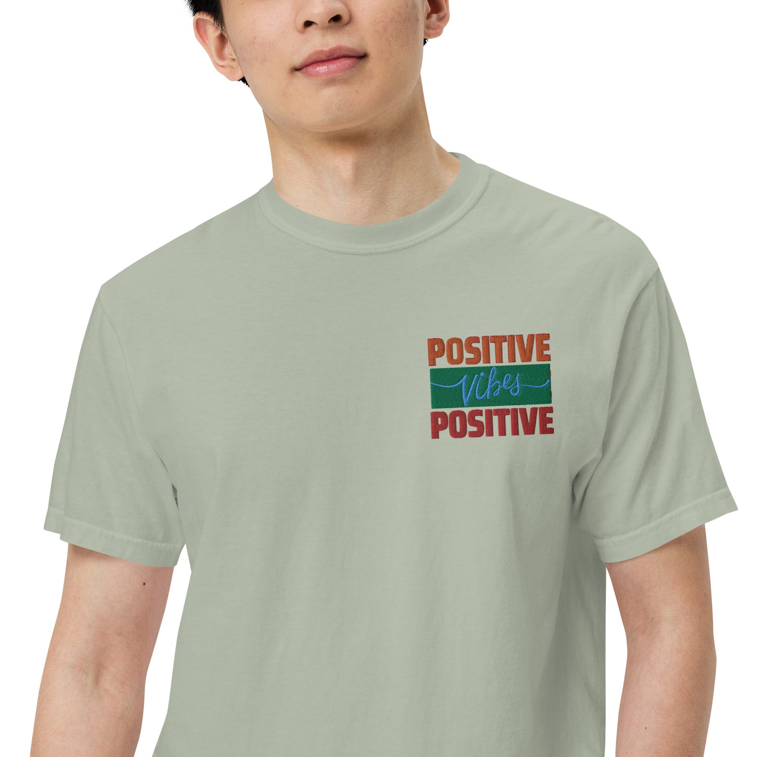 Motivational Positive Vibes: Unisex Comfort Wear/Colors Heavyweight T-Shirt