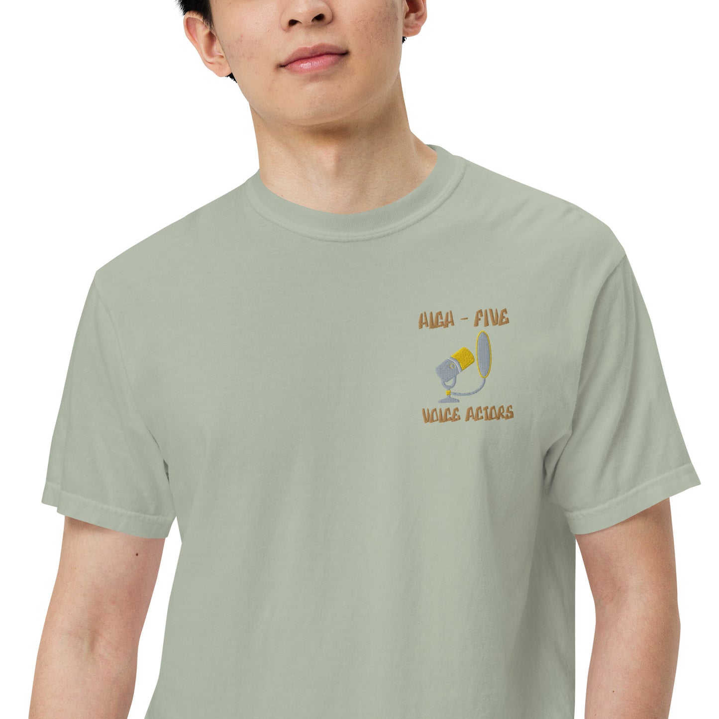 SOTVO Booth Wear: #1 Voice Over Guru : Unisex Comfort Wear/Colors Heavyweight T-Shirt