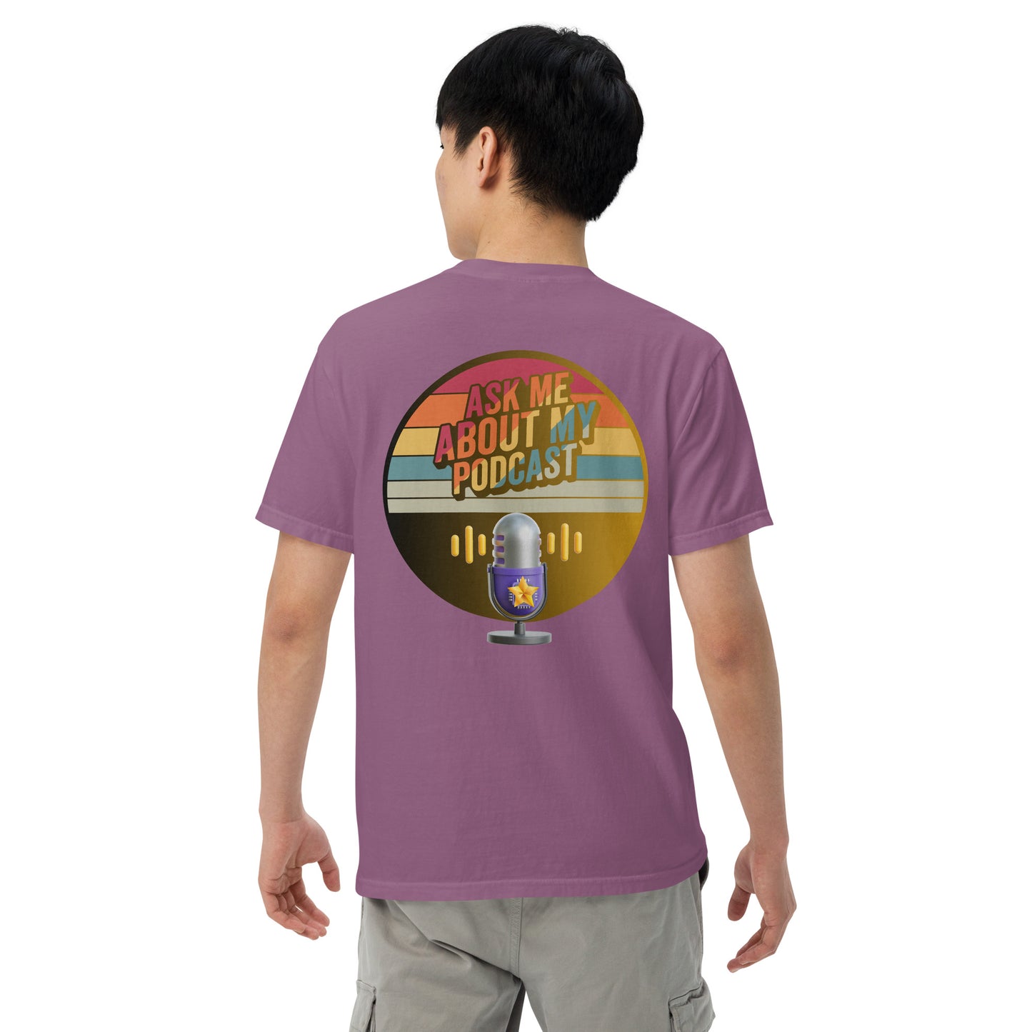 Podcast Show: Unisex Comfort Wear/Colors Heavyweight T-Shirt
