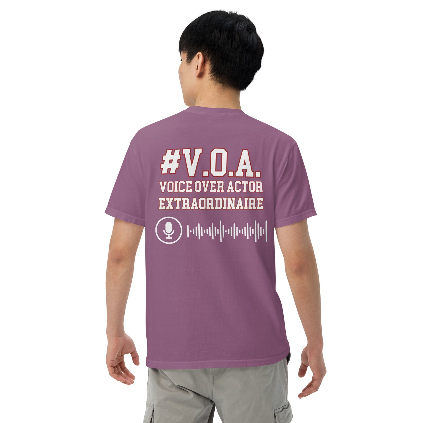 SOTVO Booth Wear: V.O.A. Extraordinaire: Unisex Comfort Wear/Colors Heavyweight T-Shirt