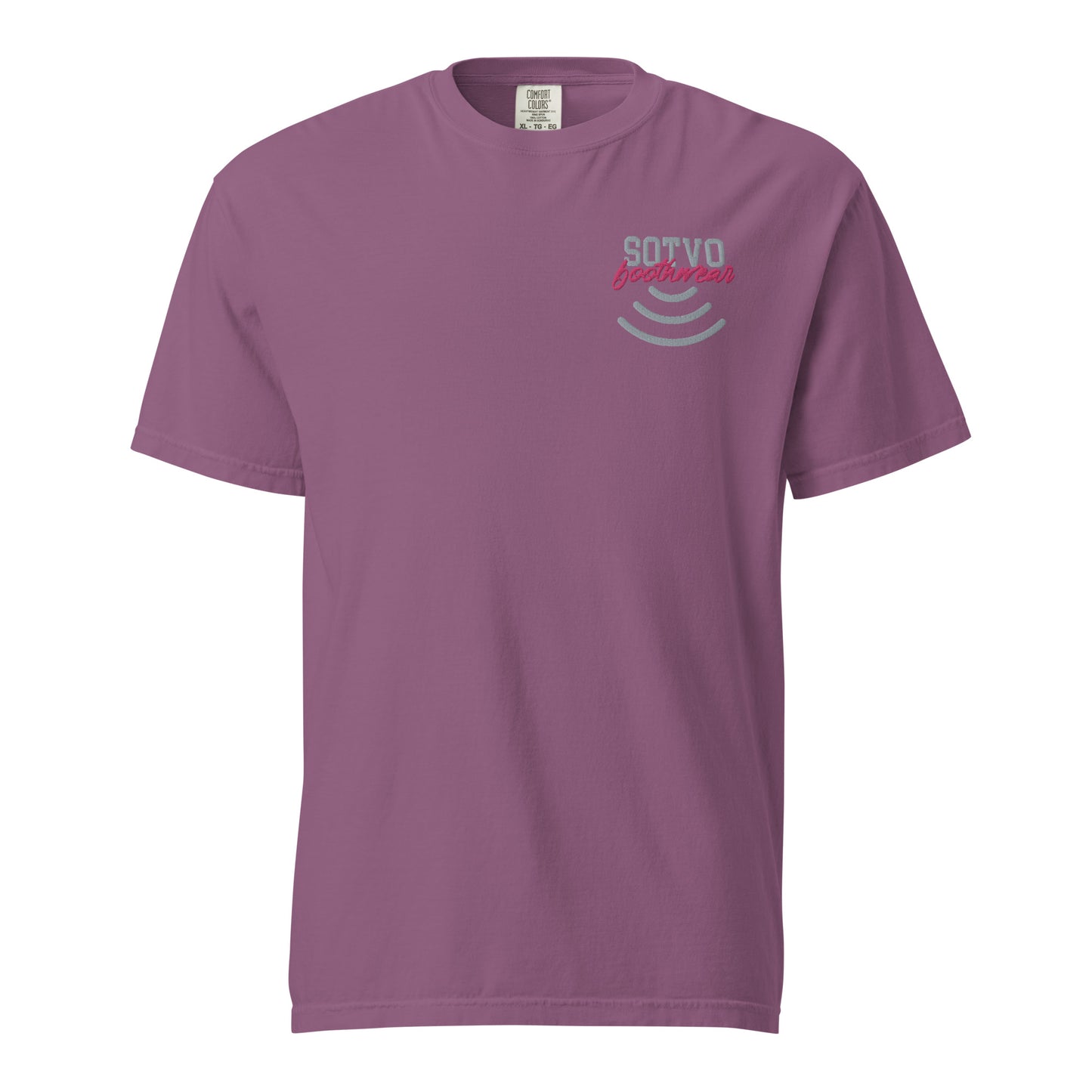 SOTVO Booth Wear: W.I.B.W. Women In Booth Wear: Unisex Comfort Wear/Colors Heavyweight T-Shirt