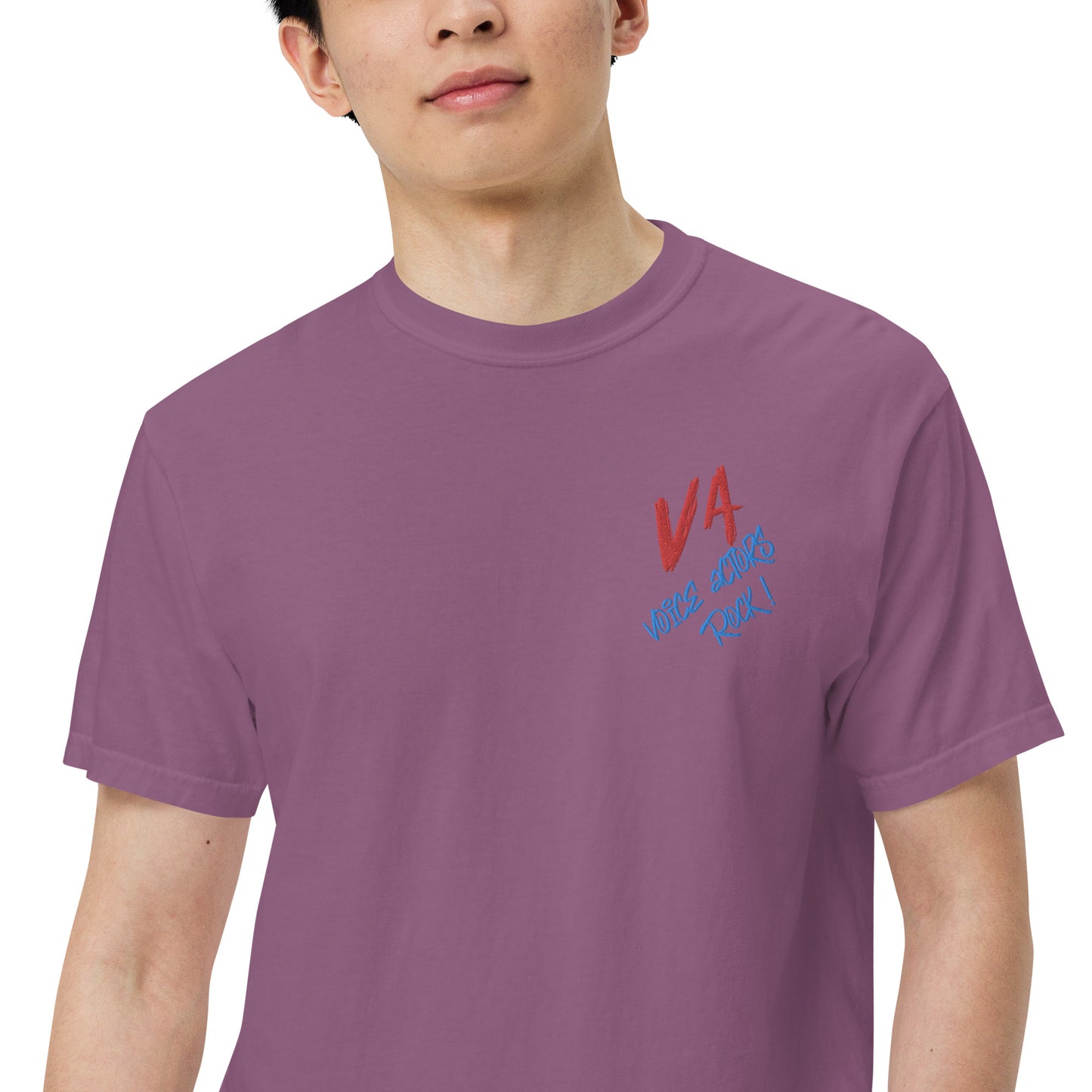 SOTVO Booth Wear: Voice Actor Rocks! Unisex Comfort Wear/Colors Heavyweight T-Shirt