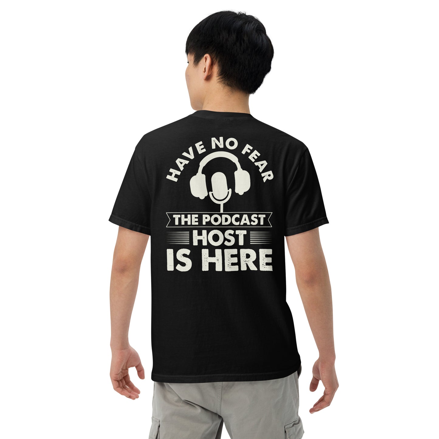 Podcast Host: Unisex Comfort Wear/Colors Heavyweight T-Shirt