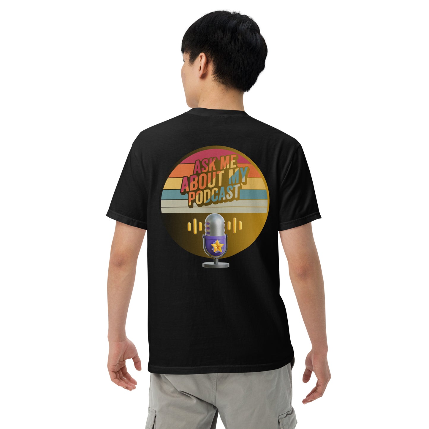 Podcast Show: Unisex Comfort Wear/Colors Heavyweight T-Shirt