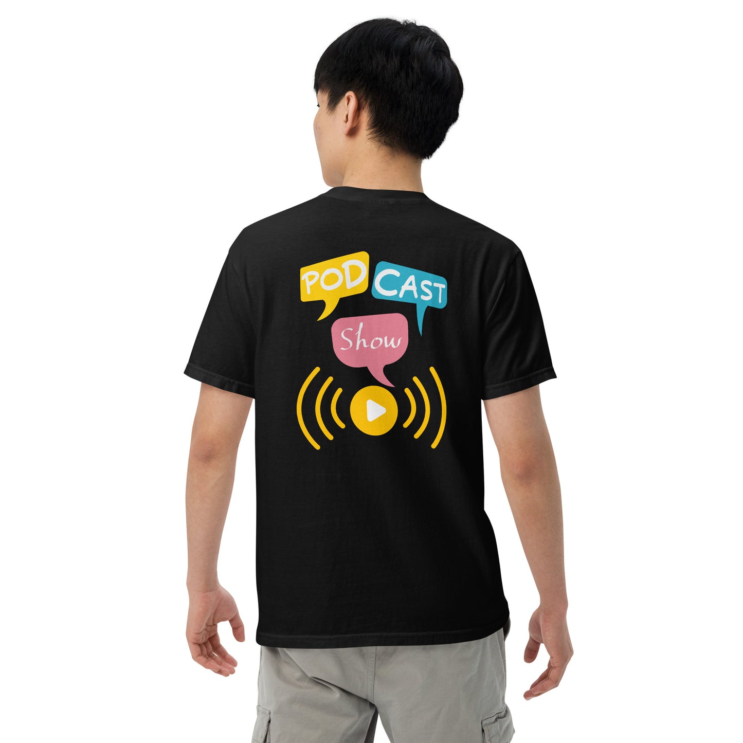 Podcast Show: Unisex Comfort Wear/Colors Heavyweight T-Shirt