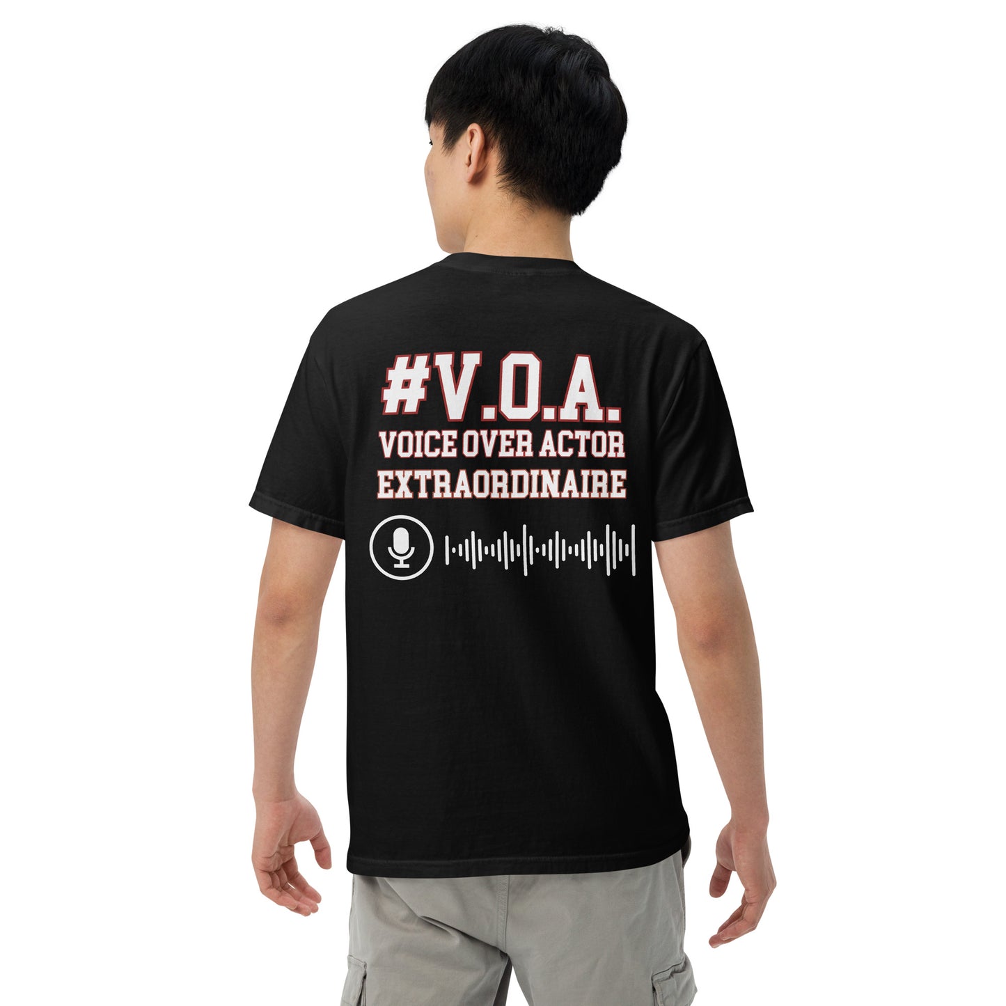 SOTVO Booth Wear: V.O.A. Extraordinaire: Unisex Comfort Wear/Colors Heavyweight T-Shirt