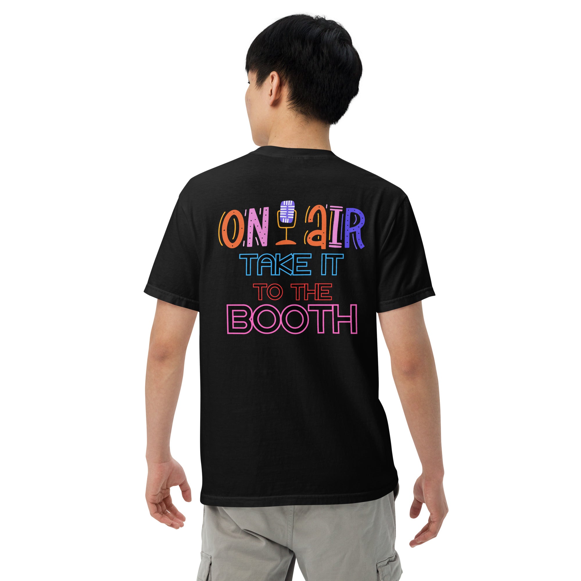 SOTVO Booth Wear: On Air Take It To The Booth: Unisex Comfort Wear/Colors Heavyweight T-Shirt