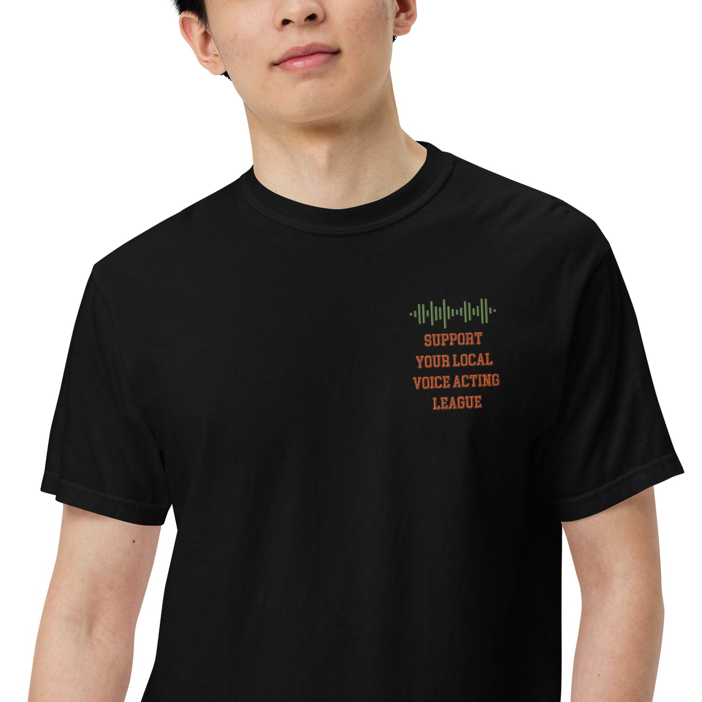 Cartoon Animation Guild "Our Voices Must Be Heard": Unisex Comfort Wear/Colors Heavyweight T-Shirt