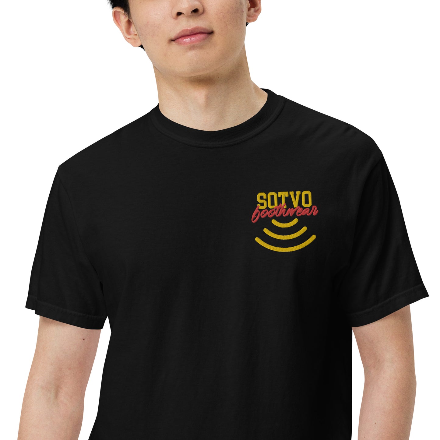 SOTVO Booth Wear: "Narrator": Unisex Comfort Wear/Colors Heavyweight T-Shirt