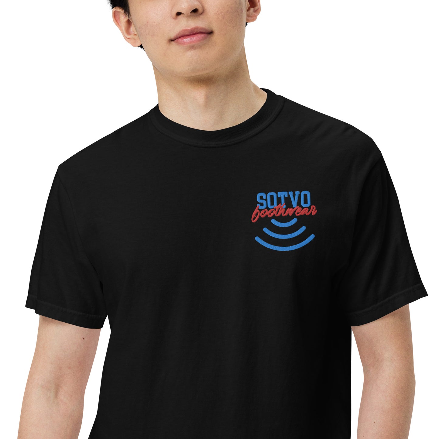 SOTVO Booth Wear: M.I.B.W. Men In Booth Wear: Unisex Comfort Wear/Colors Heavyweight T-Shirt