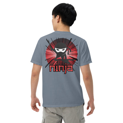 SOTVO Booth Wear: Ninja Warrior: Unisex Comfort Wear/Colors Heavyweight T-Shirt