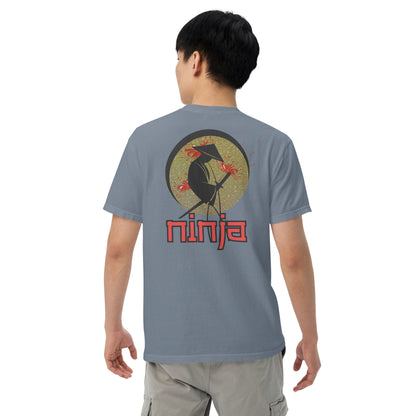 SOTVO Booth Wear: Ninja Warrior: Unisex Comfort Wear/Colors Heavyweight T-Shirt