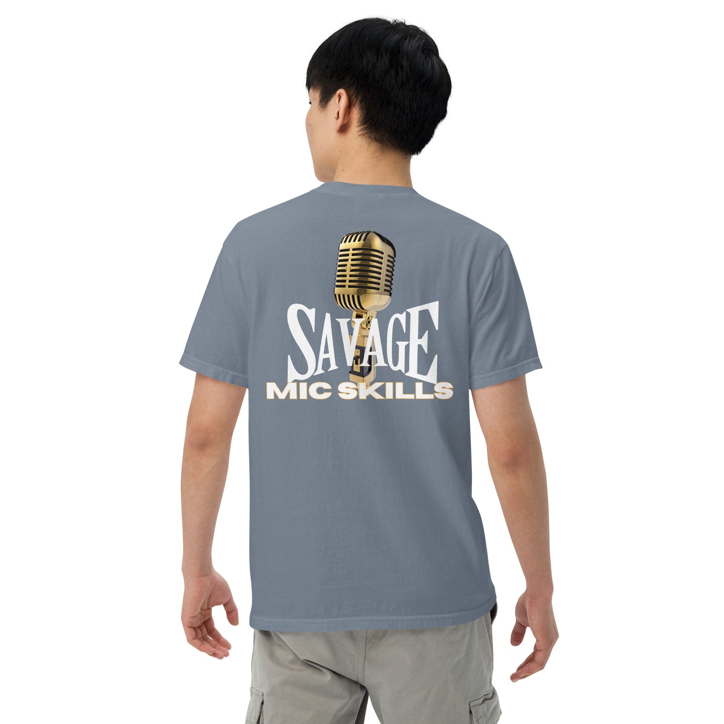 SOTVO Booth Wear: V.O. Savage MIc Skills: Unisex Comfort Wear/Colors Heavyweight T-Shirt