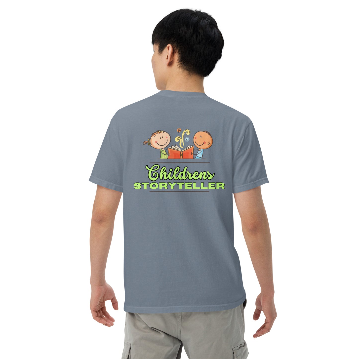 SOTVO Booth Wear: Children's Audiobook Narrator Storyteller: Unisex Comfort Wear/Colors Heavyweight T-Shirt