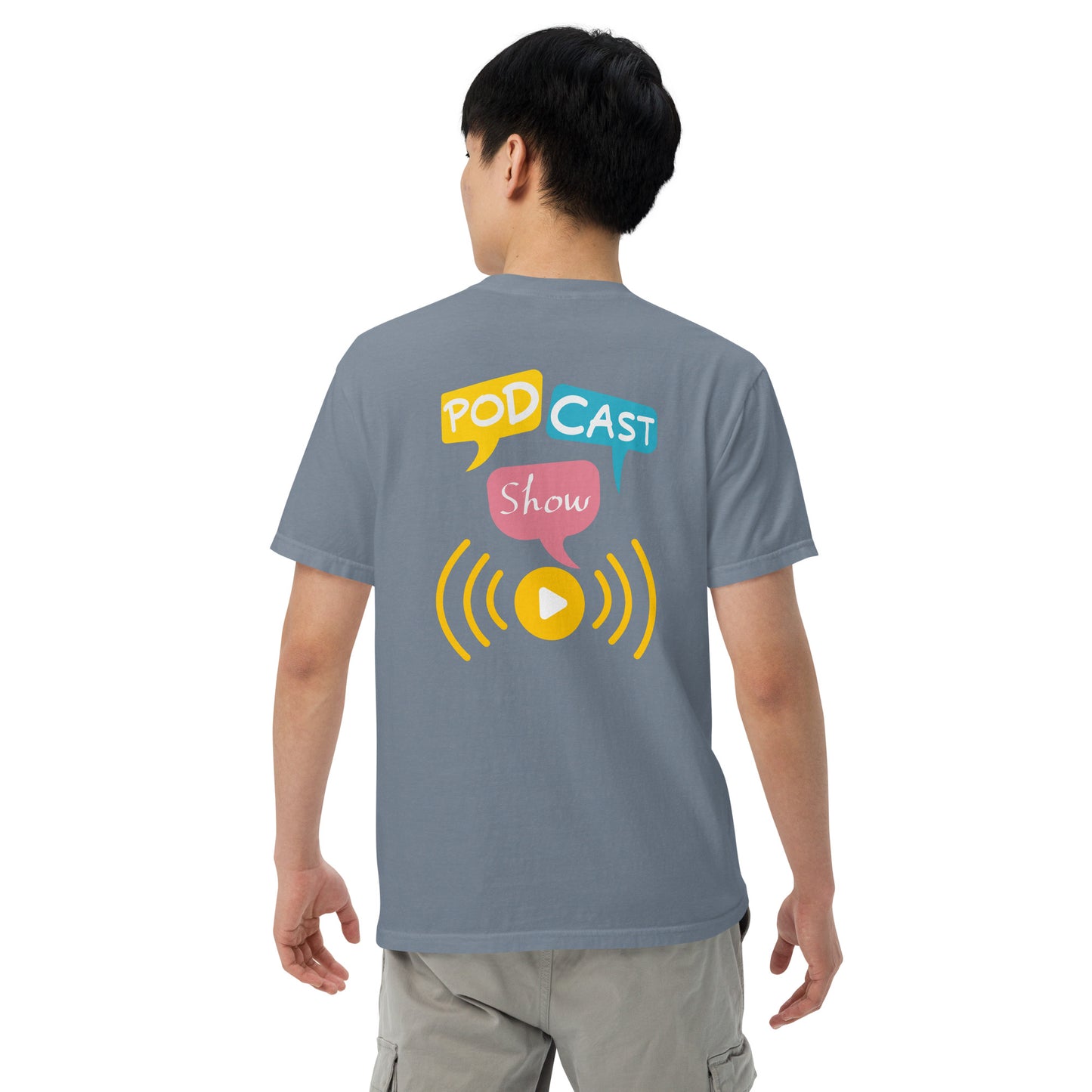 Podcast Show: Unisex Comfort Wear/Colors Heavyweight T-Shirt