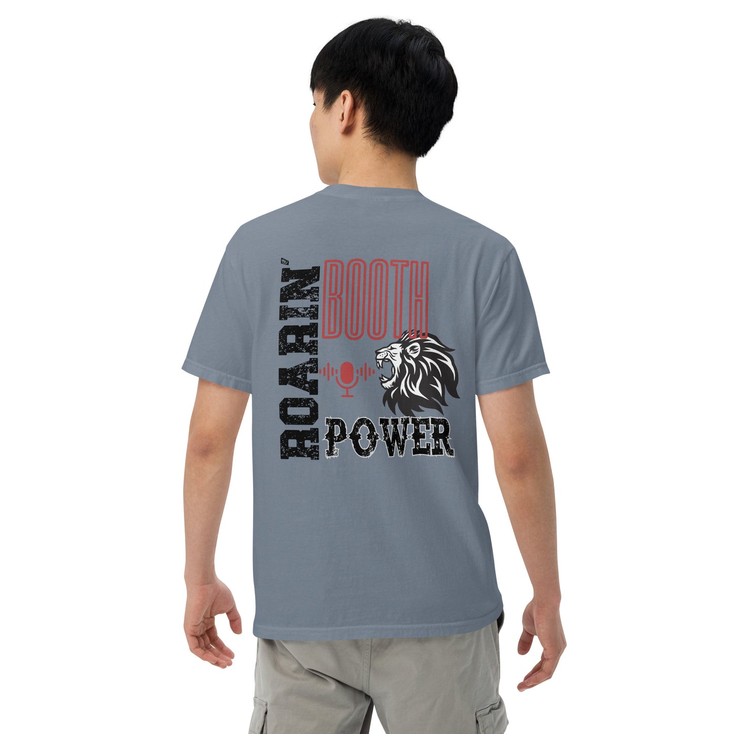 SOTVO Booth Wear: ROARIN' Booth Power: Unisex Comfort Wear/Colors Heavyweight T-Shirt