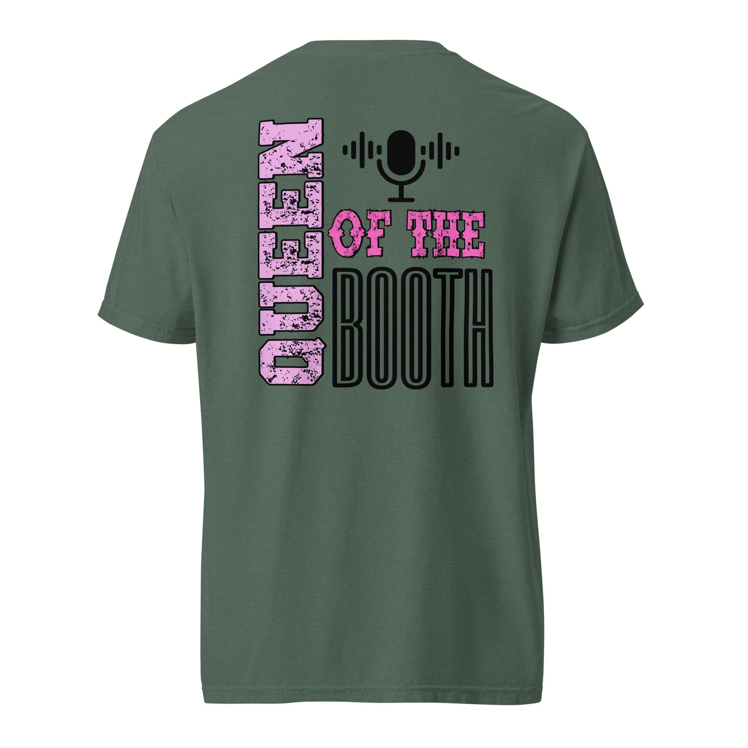 SOTVO Booth Wear: &quot;Queen of the Booth&quot;: Unisex Comfort Wear/Colors Heavyweight T-Shirt