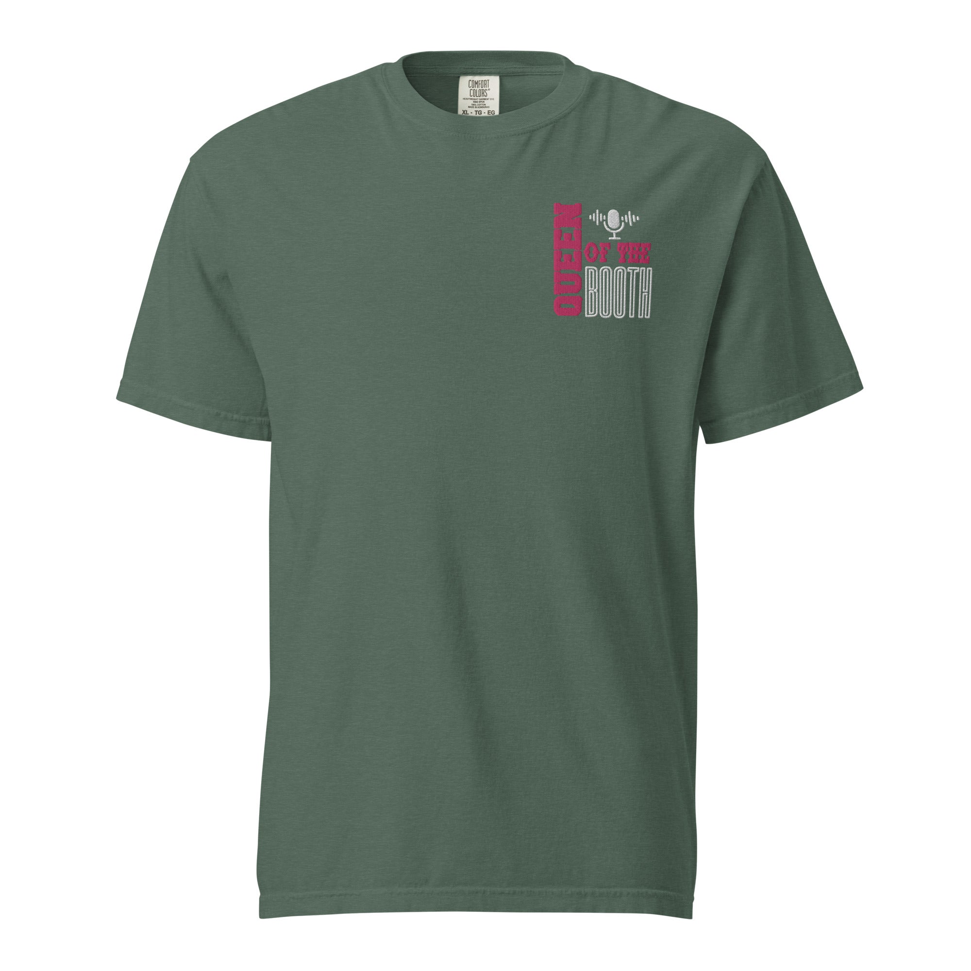 SOTVO Booth Wear: &quot;Queen of the Booth&quot;: Unisex Comfort Wear/Colors Heavyweight T-Shirt