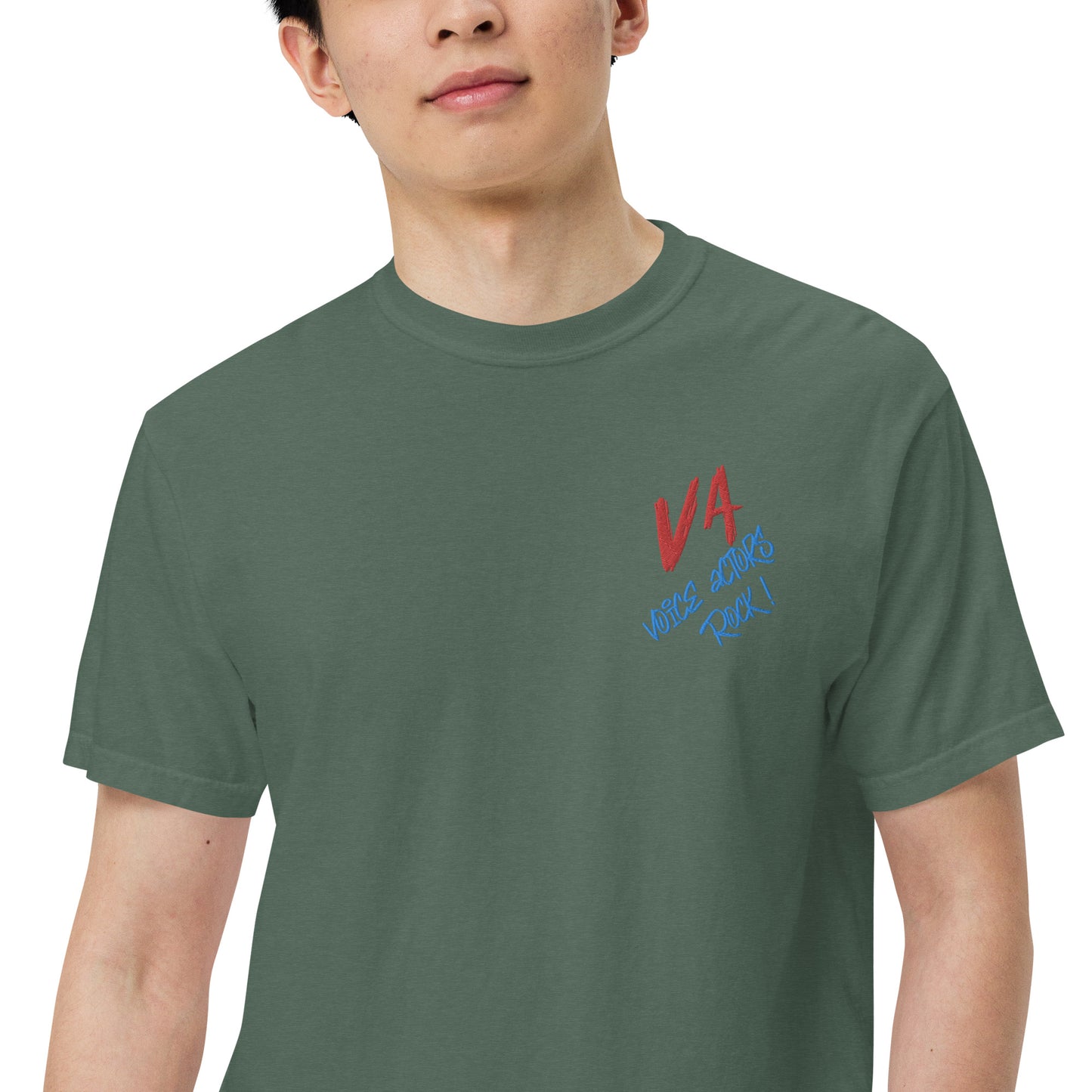 SOTVO Booth Wear: Voice Actor Rocks! Unisex Comfort Wear/Colors Heavyweight T-Shirt