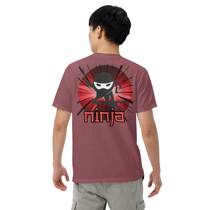 SOTVO Booth Wear: Ninja Warrior: Unisex Comfort Wear/Colors Heavyweight T-Shirt