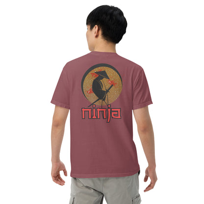 SOTVO Booth Wear: Ninja Warrior: Unisex Comfort Wear/Colors Heavyweight T-Shirt