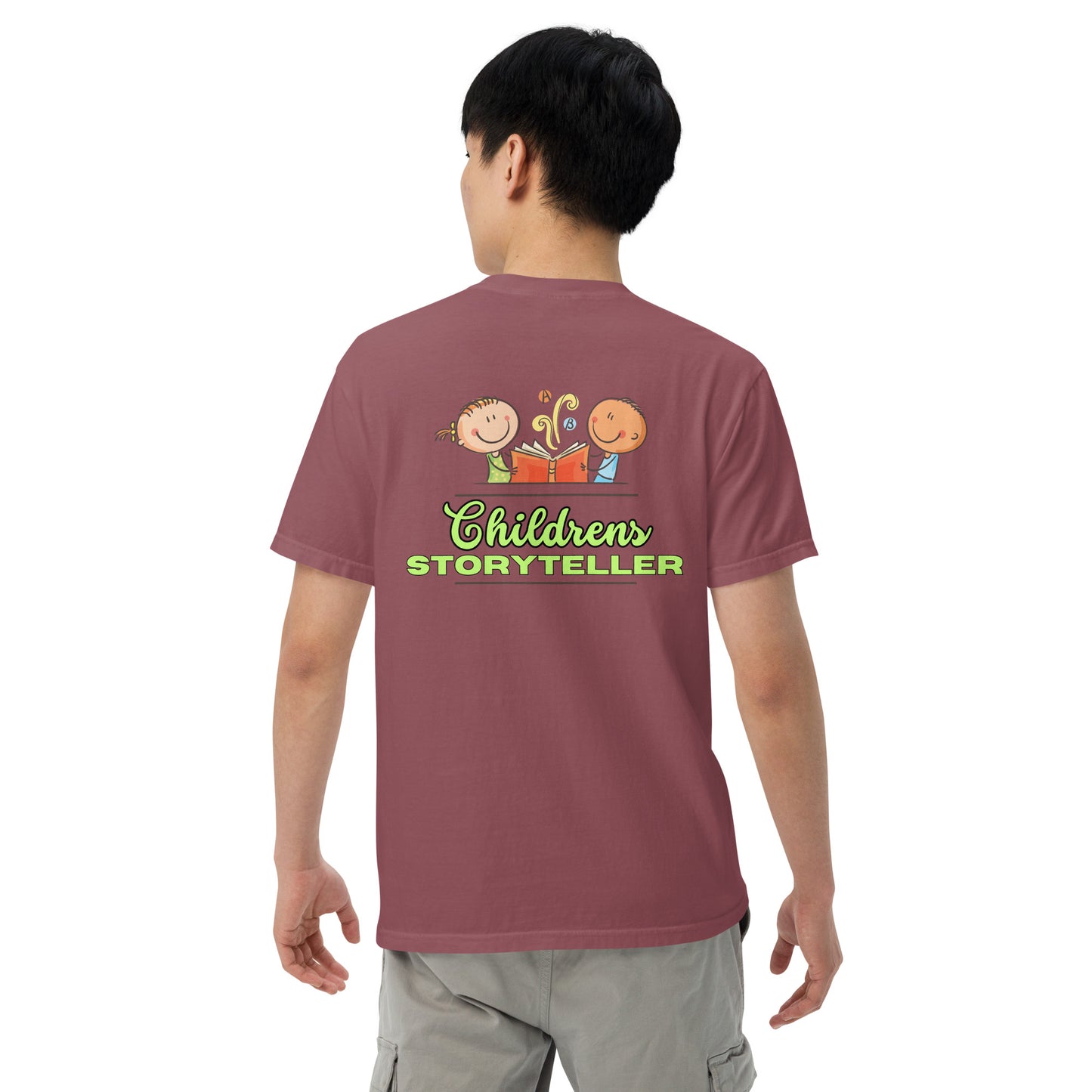 SOTVO Booth Wear: Children's Audiobook Narrator Storyteller: Unisex Comfort Wear/Colors Heavyweight T-Shirt