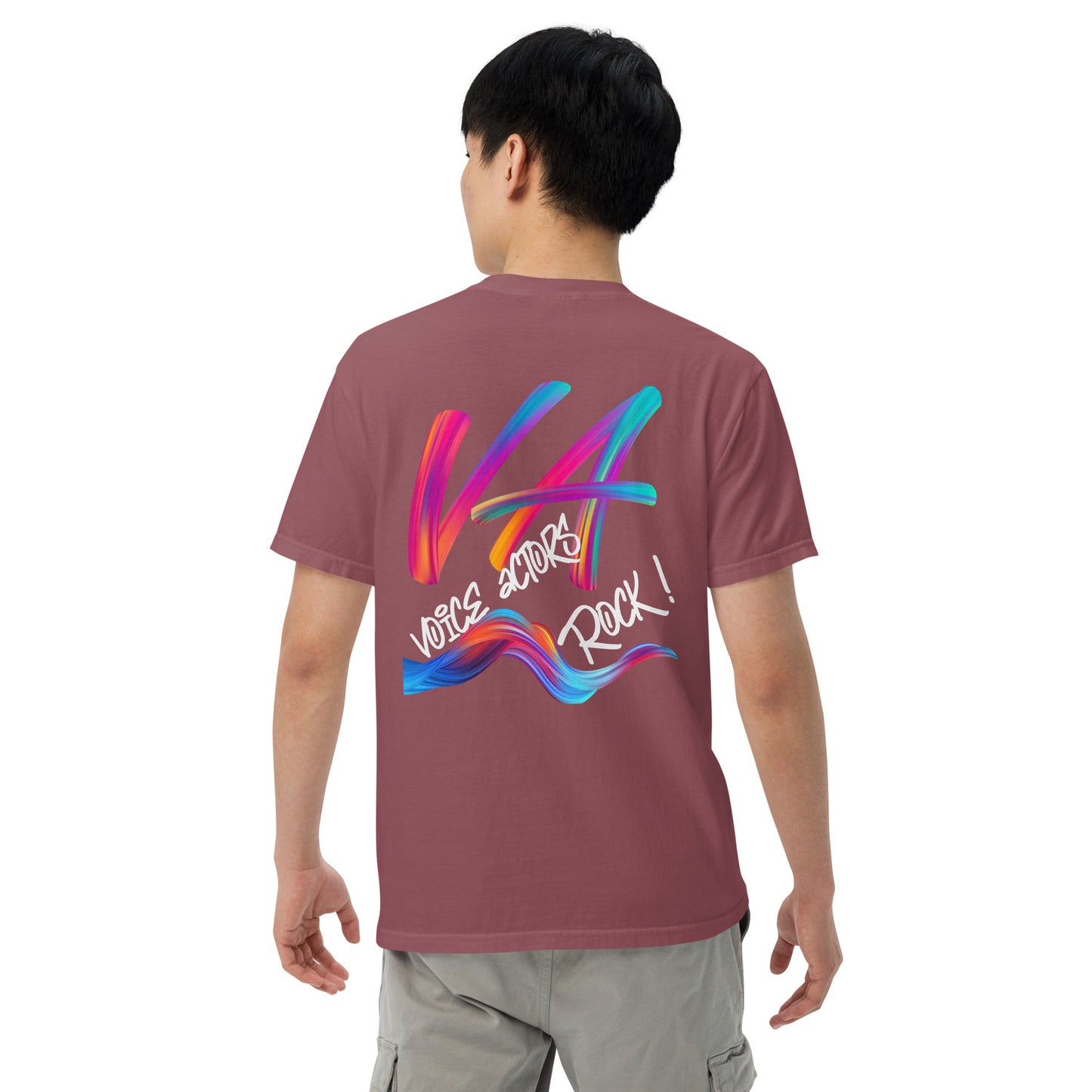 SOTVO Booth Wear: Voice Actor Rocks! Unisex Comfort Wear/Colors Heavyweight T-Shirt