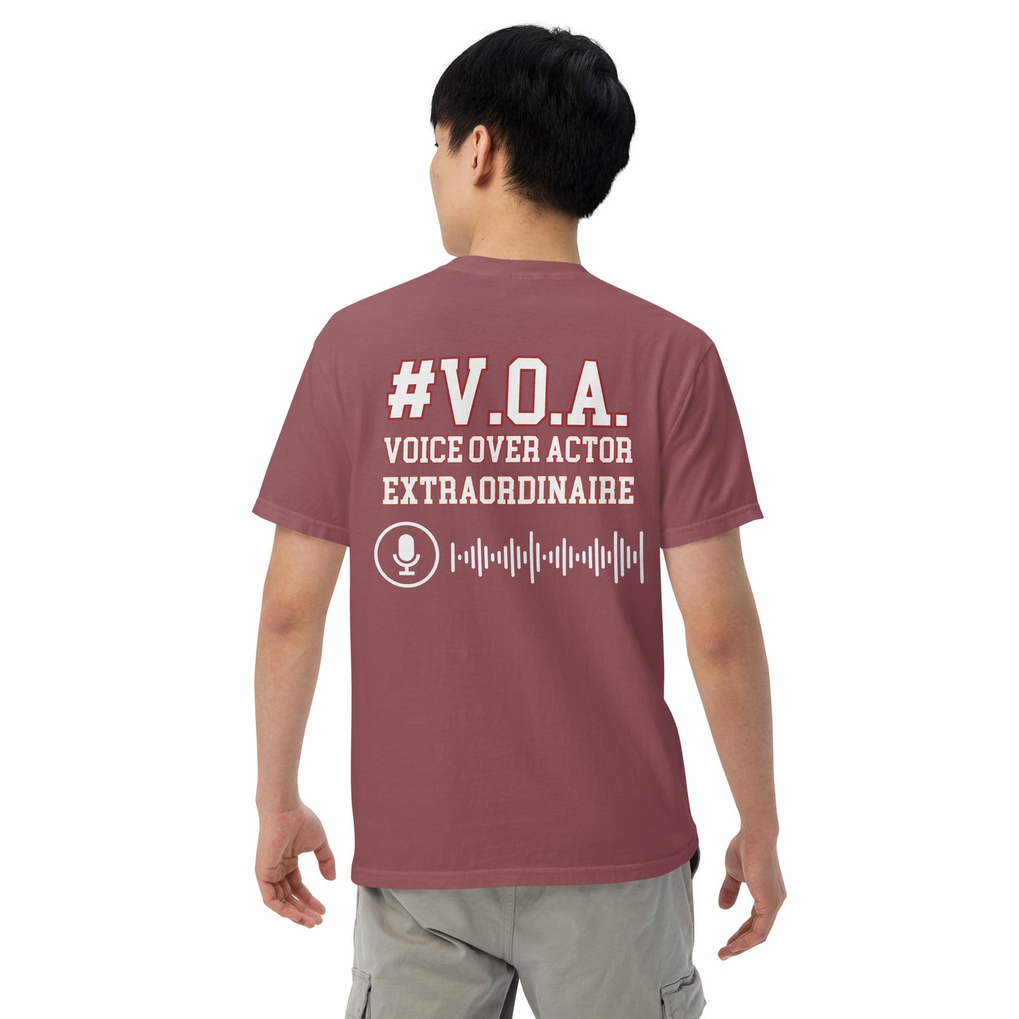 SOTVO Booth Wear: V.O.A. Extraordinaire: Unisex Comfort Wear/Colors Heavyweight T-Shirt