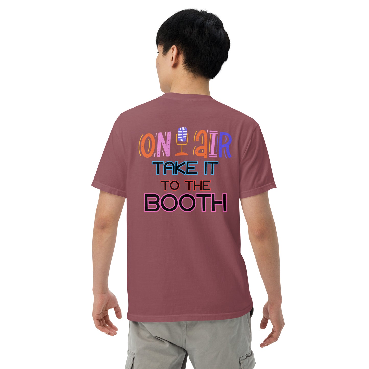 SOTVO Booth Wear: On Air Take It To The Booth: Unisex Comfort Wear/Colors Heavyweight T-Shirt