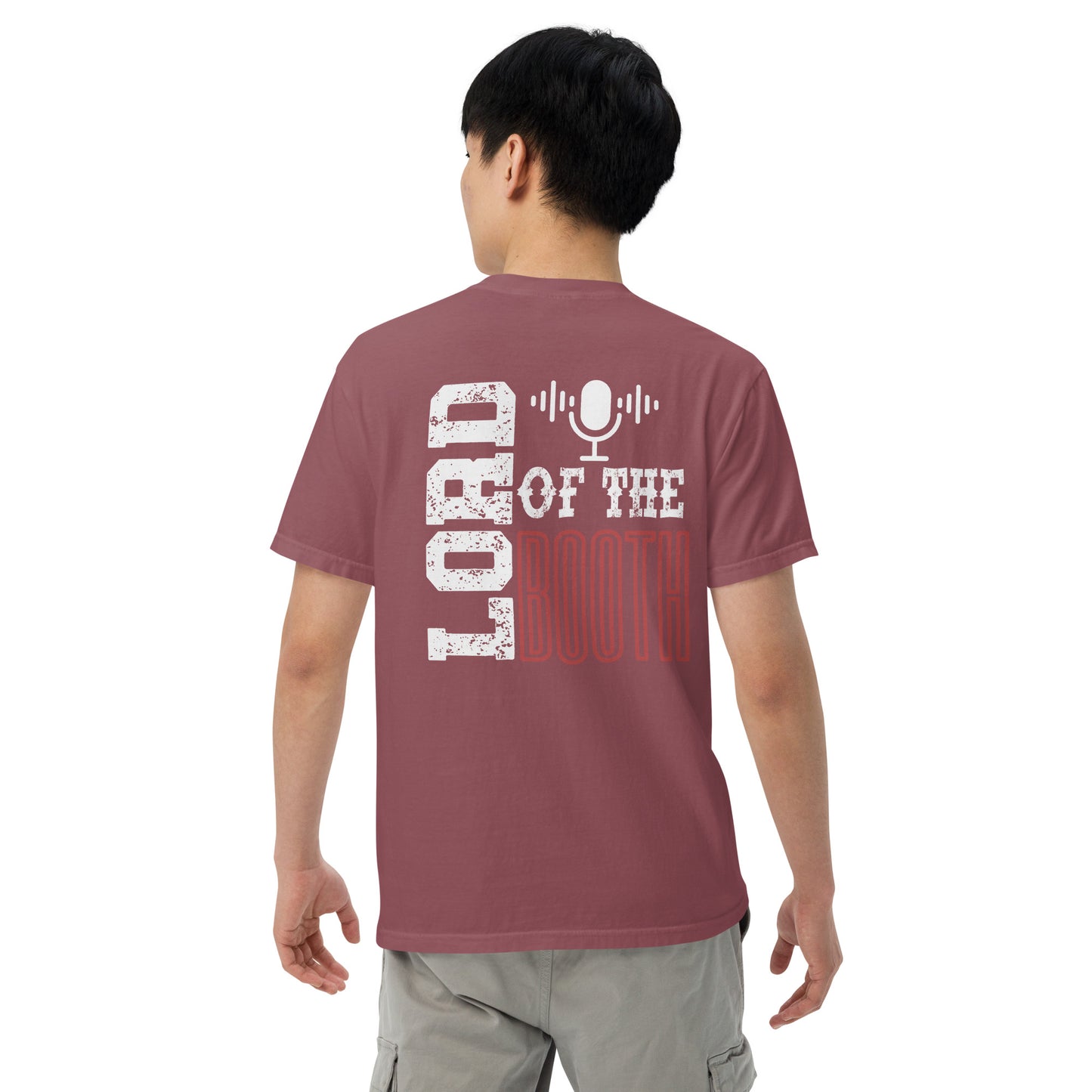 SOTVO Booth Wear: Lord of the Booth Red: Unisex Comfort Wear/Colors Heavyweight T-Shirt