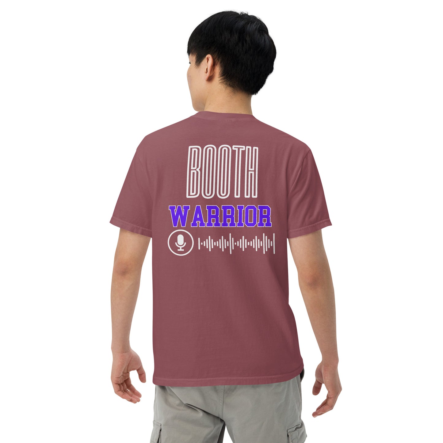 SOTVO Booth Wear: Booth Warrior Purple: Classic LUCKY T-Shirt